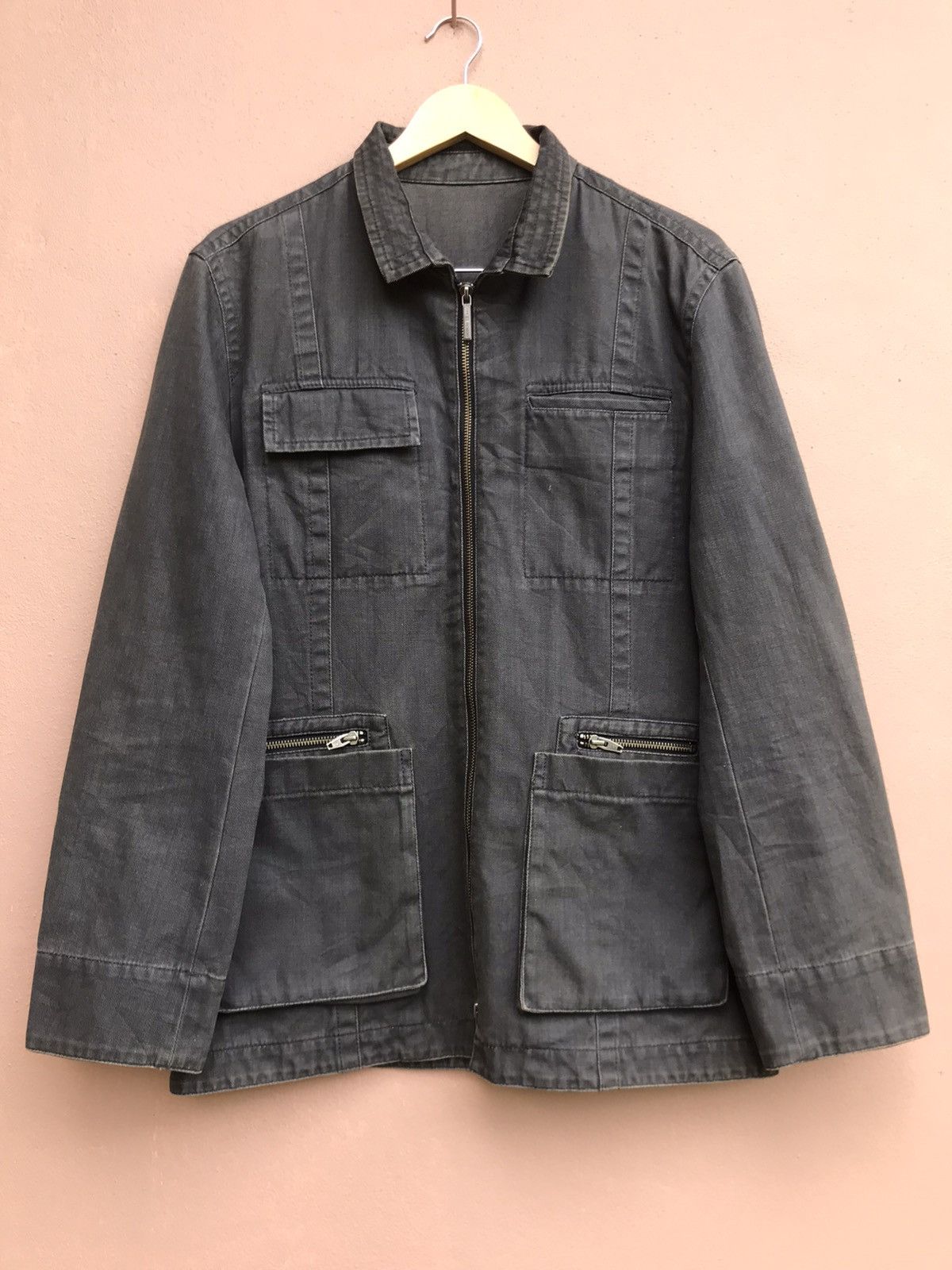 Sonia Rykiel Rykiel Homme Heavy Cotton Chore Jacket Size US S / EU 44-46 / 1 - 6 Thumbnail