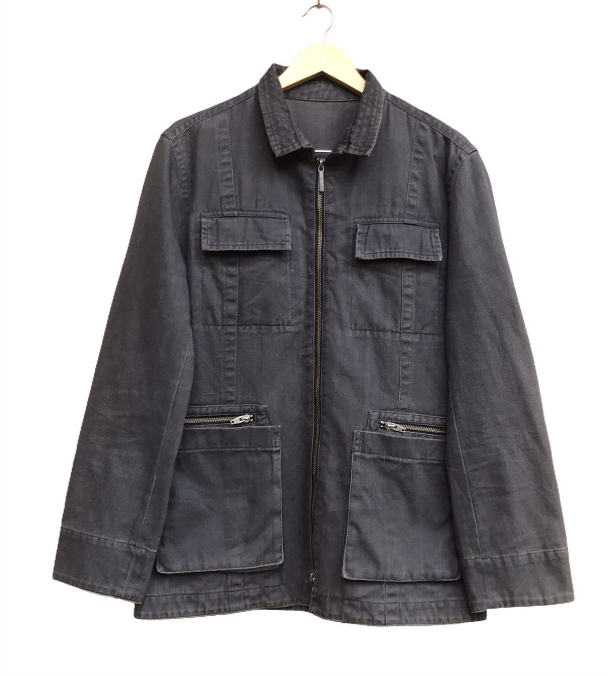 Sonia Rykiel Rykiel Homme Heavy Cotton Chore Jacket Size US S / EU 44-46 / 1 - 1 Thumbnail
