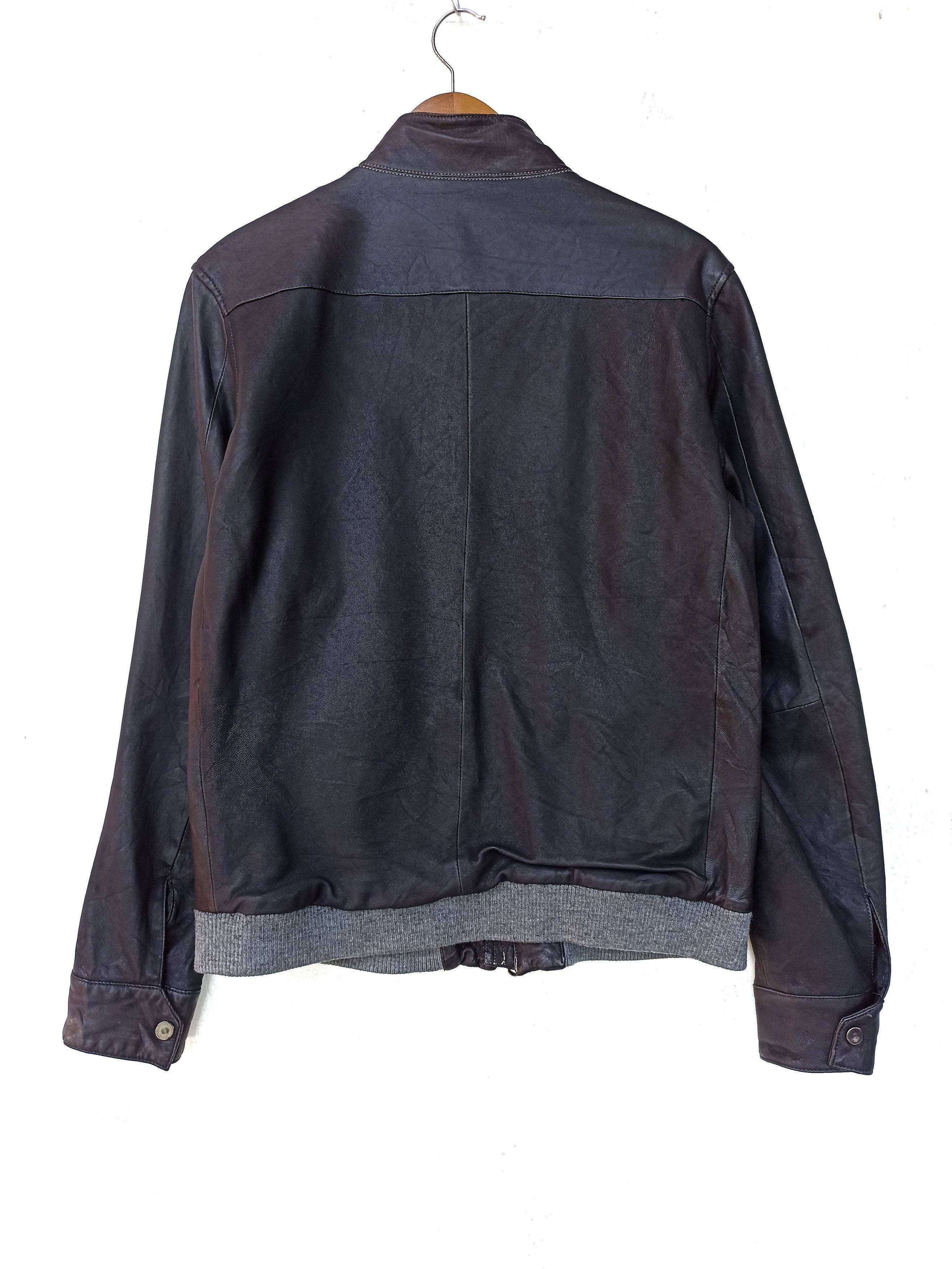 SHIPS Ships Leather jacket Sheeps Leather kmrii Size US M / EU 48-50 / 2 - 4 Thumbnail