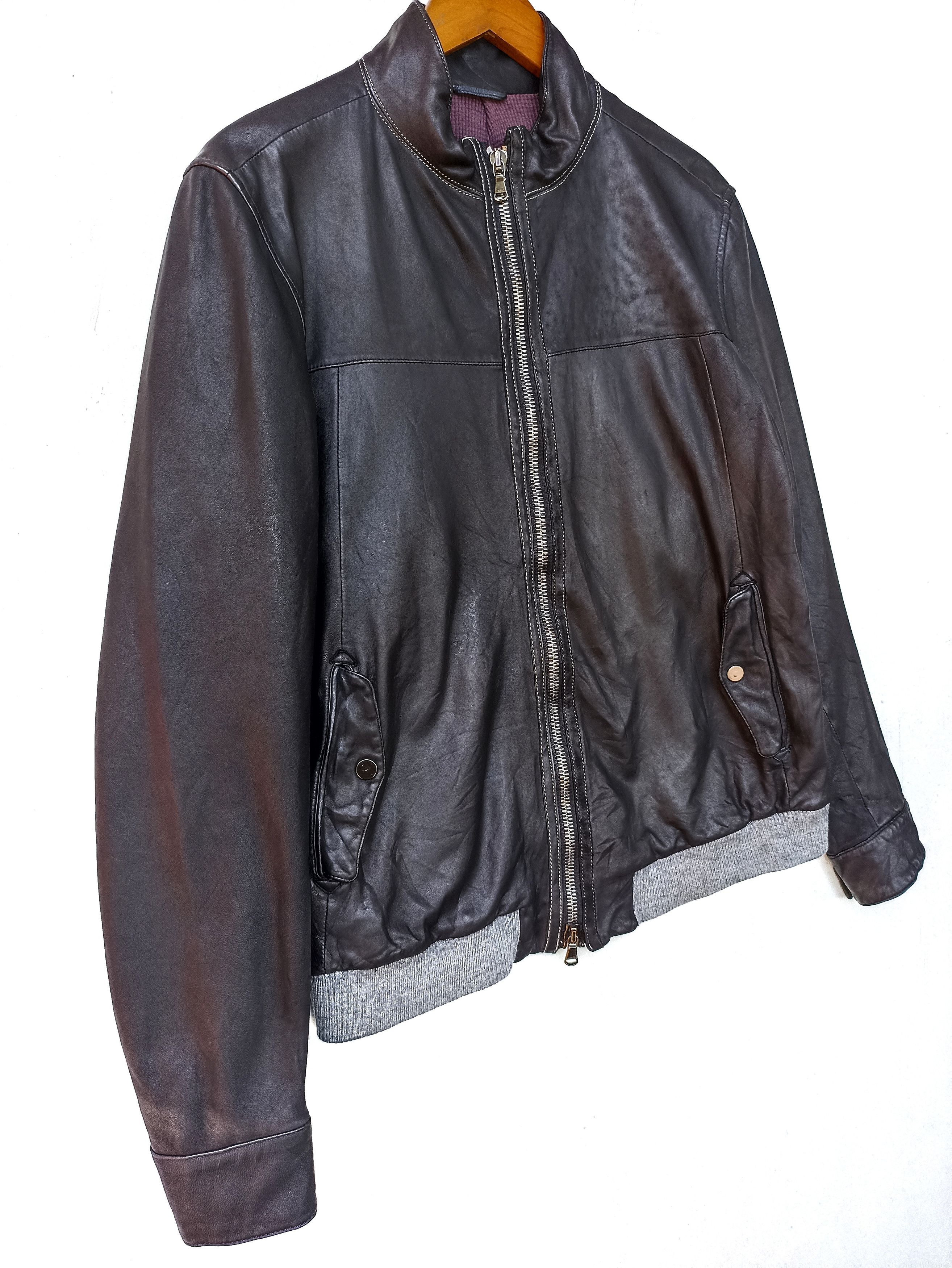 SHIPS Ships Leather jacket Sheeps Leather kmrii Size US M / EU 48-50 / 2 - 2 Thumbnail