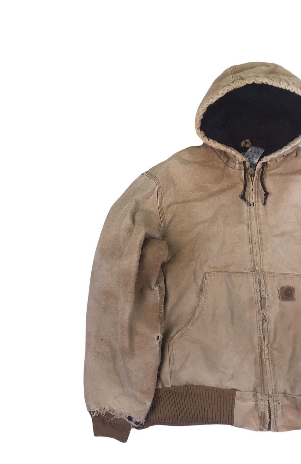 Carhartt ⛷Winter⛷ Vintage Distressed Carhartt Thermal Lined Jacket Size US L / EU 52-54 / 3 - 3 Thumbnail