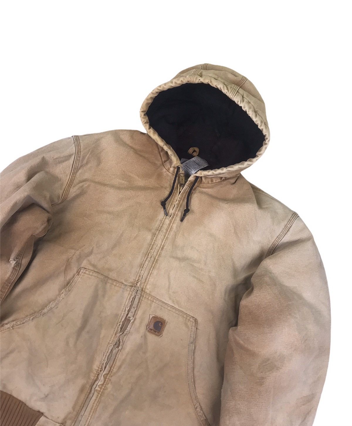 Carhartt ⛷Winter⛷ Vintage Distressed Carhartt Thermal Lined Jacket Size US L / EU 52-54 / 3 - 4 Thumbnail