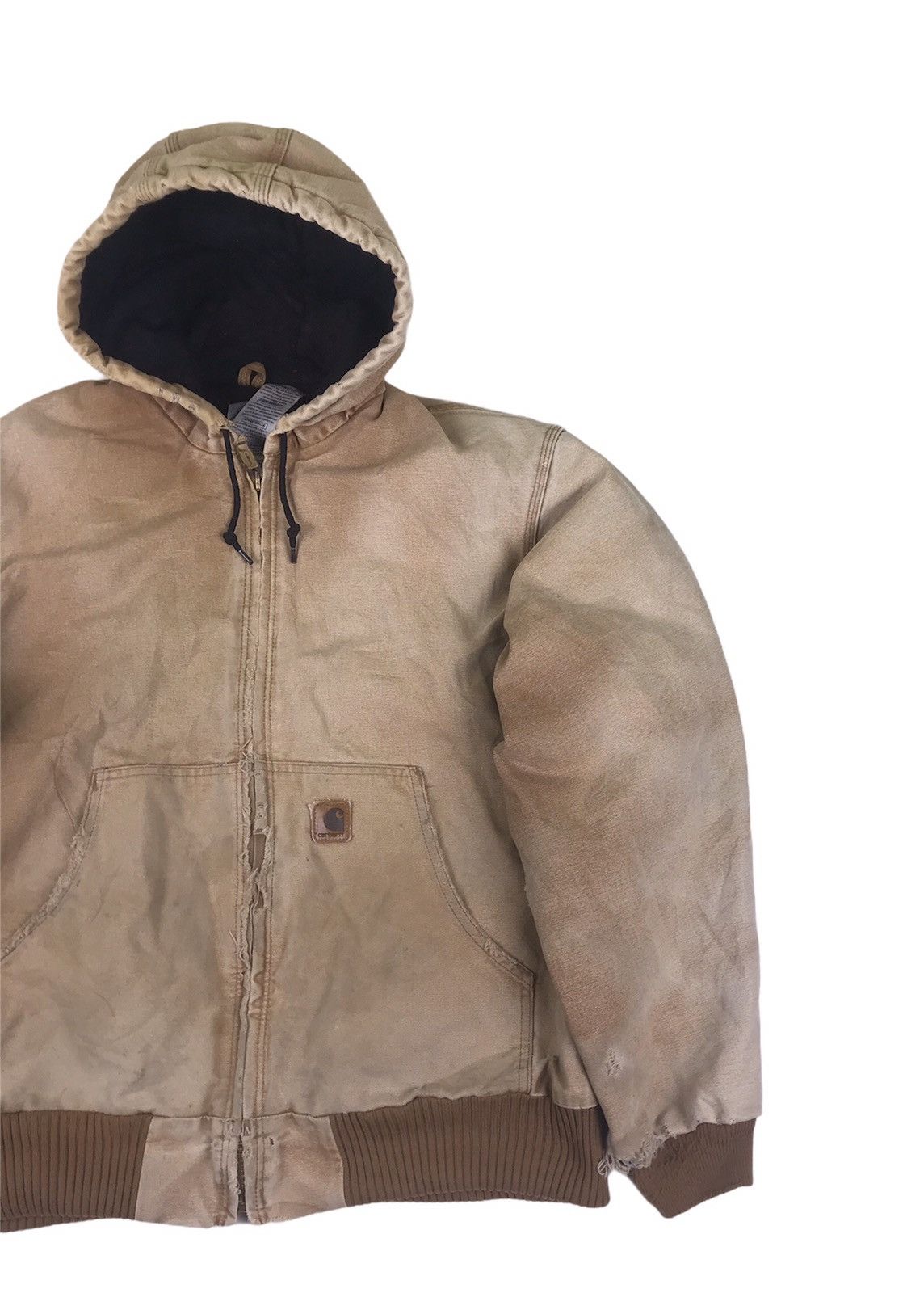 Carhartt ⛷Winter⛷ Vintage Distressed Carhartt Thermal Lined Jacket Size US L / EU 52-54 / 3 - 2 Thumbnail