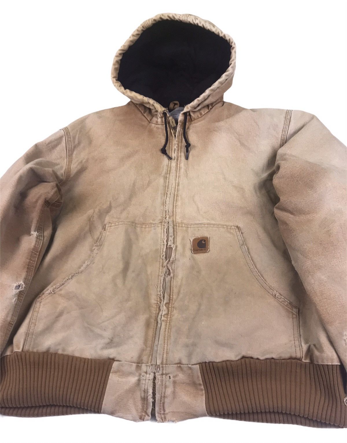 Carhartt ⛷Winter⛷ Vintage Distressed Carhartt Thermal Lined Jacket Size US L / EU 52-54 / 3 - 5 Thumbnail