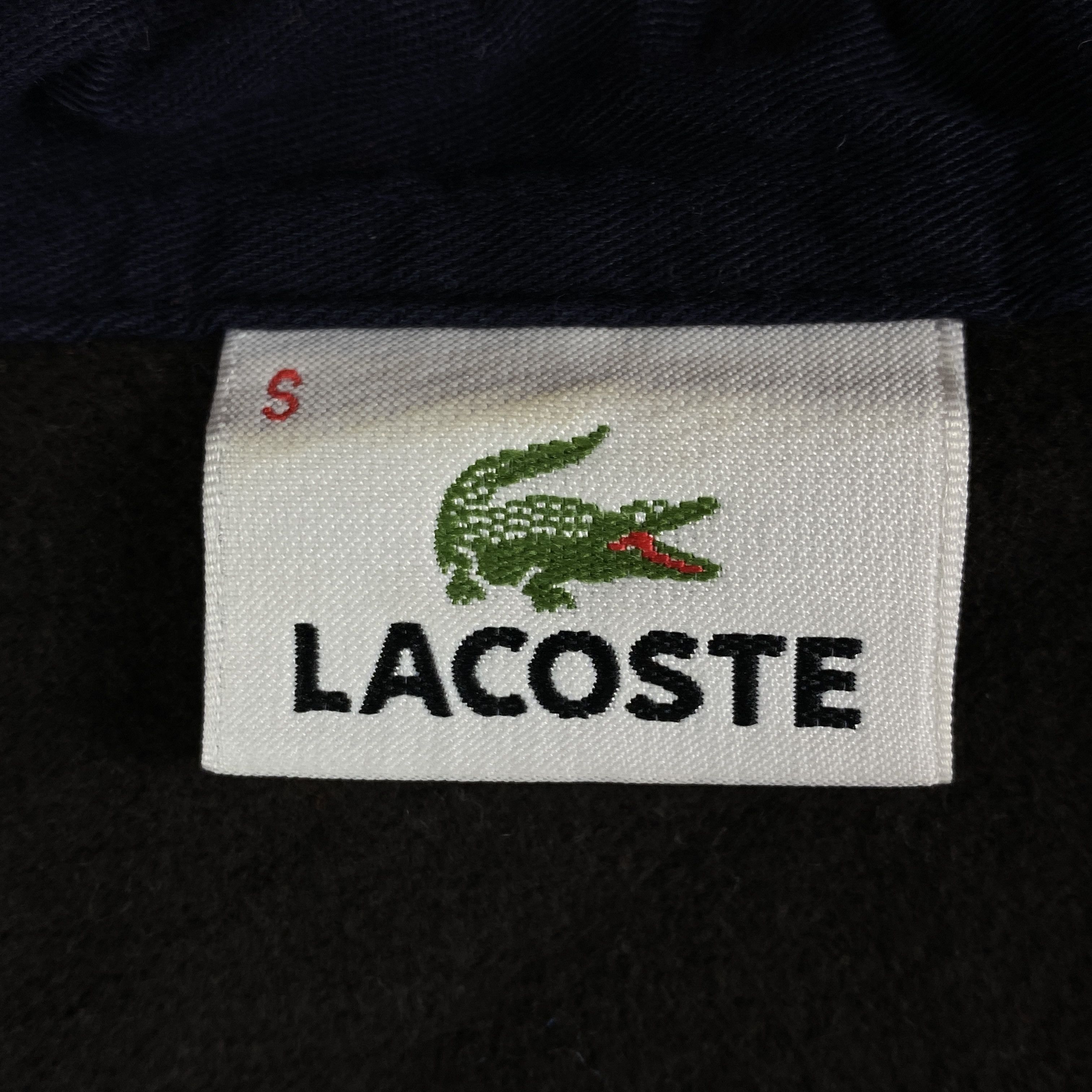 Lacoste × Vintage Mens Rugby Sweatshirt Long Sleeve Lacoste Vintage Size S Size US S / EU 44-46 / 1 - 4 Thumbnail
