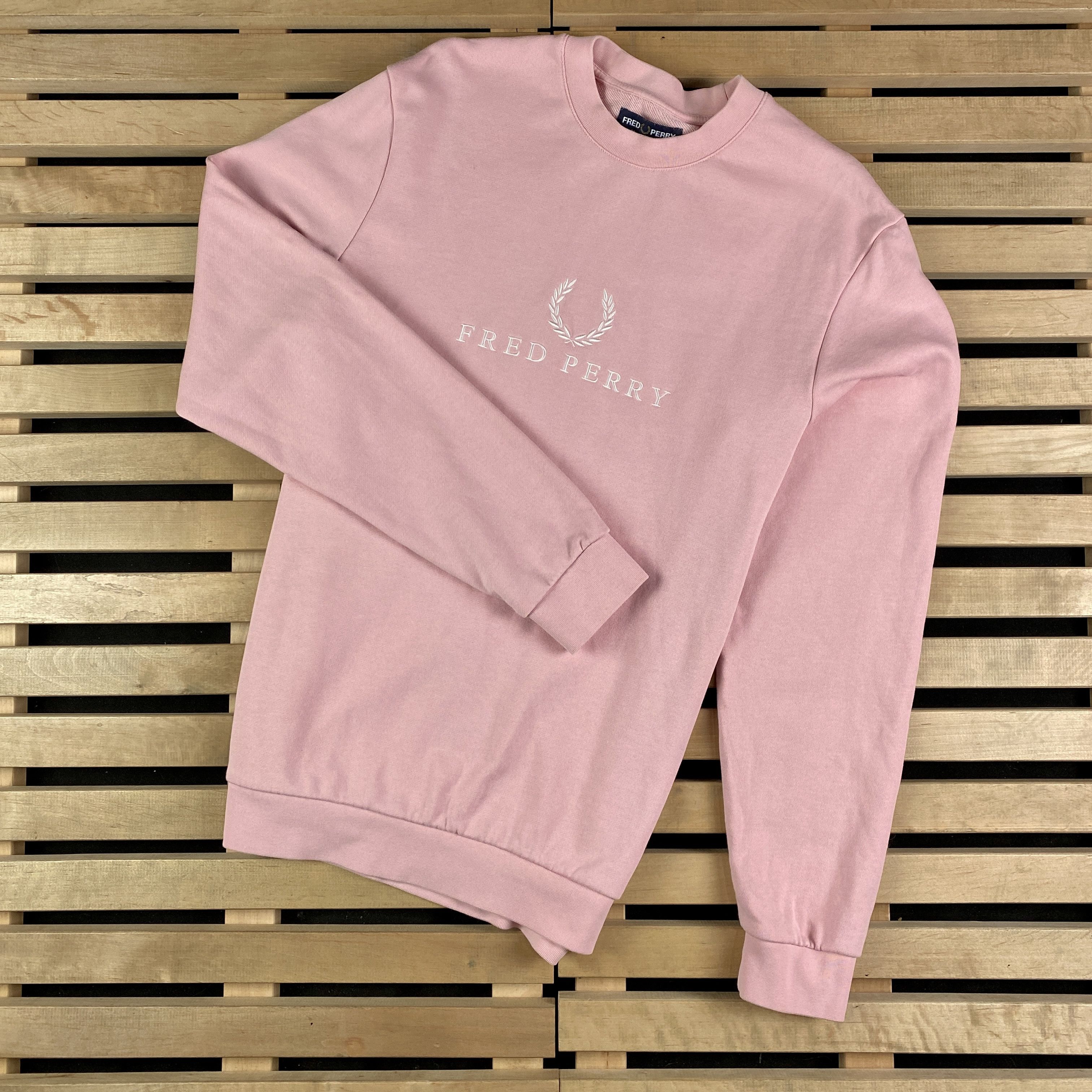 Fred Perry × Vintage Mens Sweatshirt Fred Perry Vintage Big Logo Size S Size US S / EU 44-46 / 1 - 1 Thumbnail