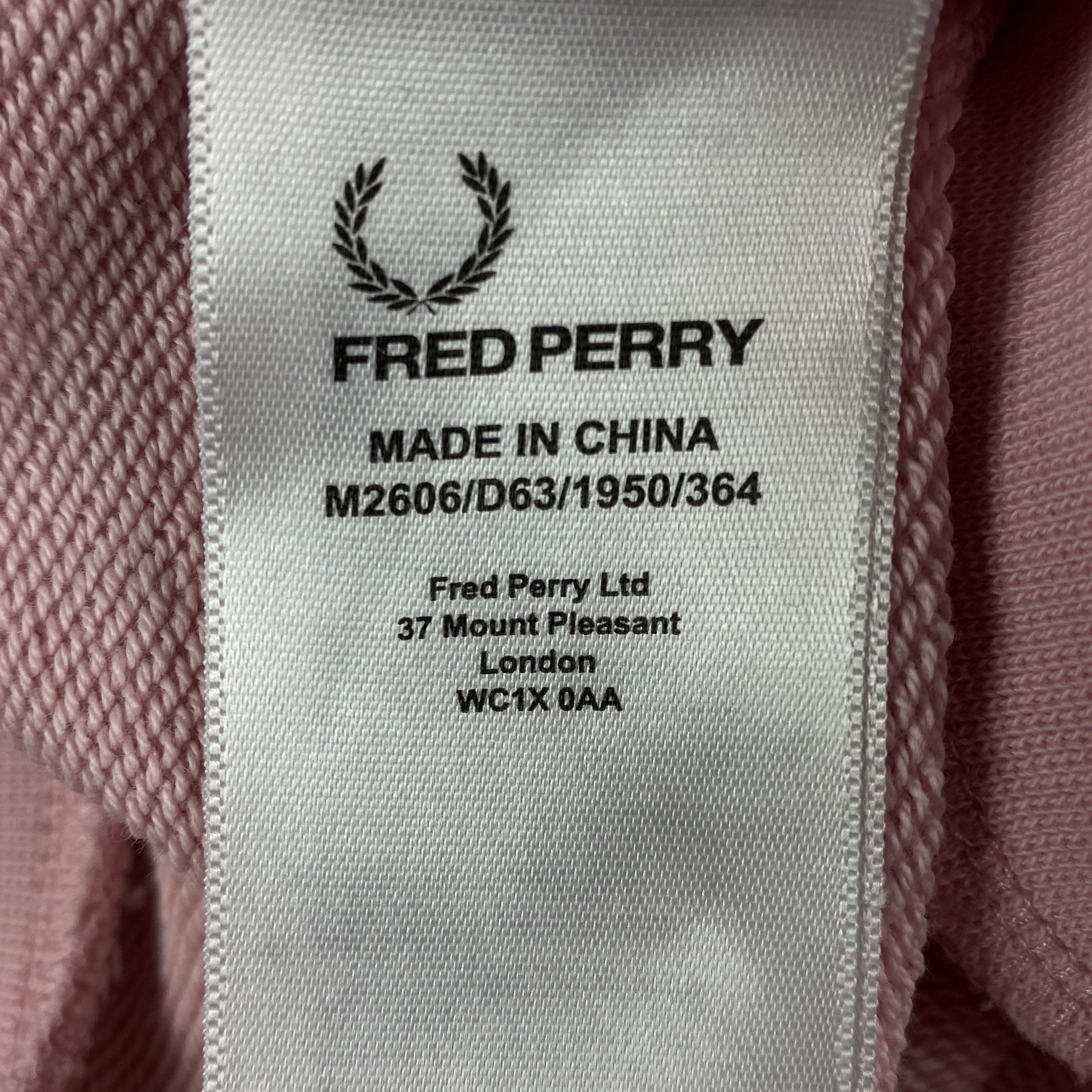 Fred Perry × Vintage Mens Sweatshirt Fred Perry Vintage Big Logo Size S Size US S / EU 44-46 / 1 - 6 Thumbnail
