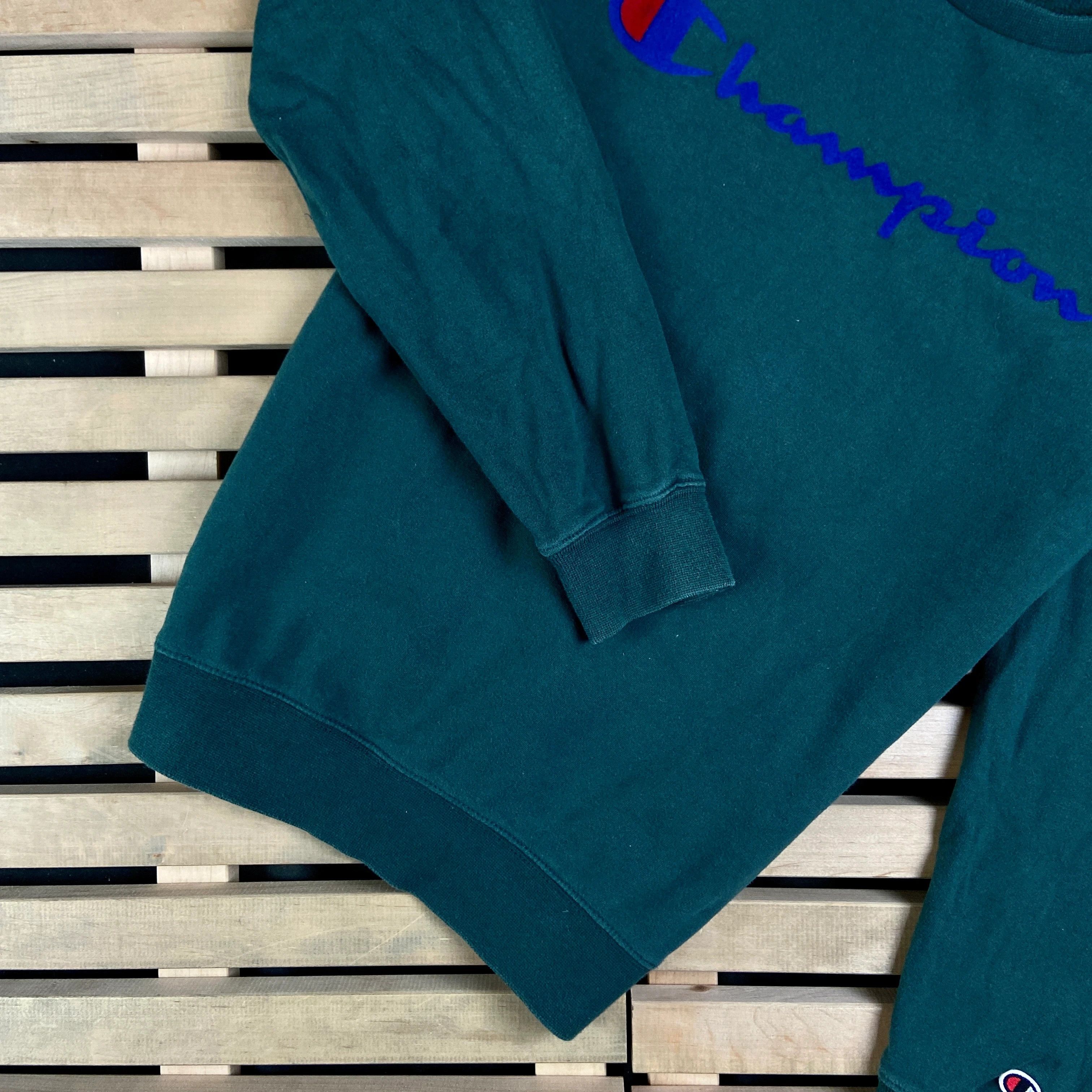 Champion × Vintage Mens Sweatshirt Champion Big Logo Vintage Size S Size US S / EU 44-46 / 1 - 3 Thumbnail