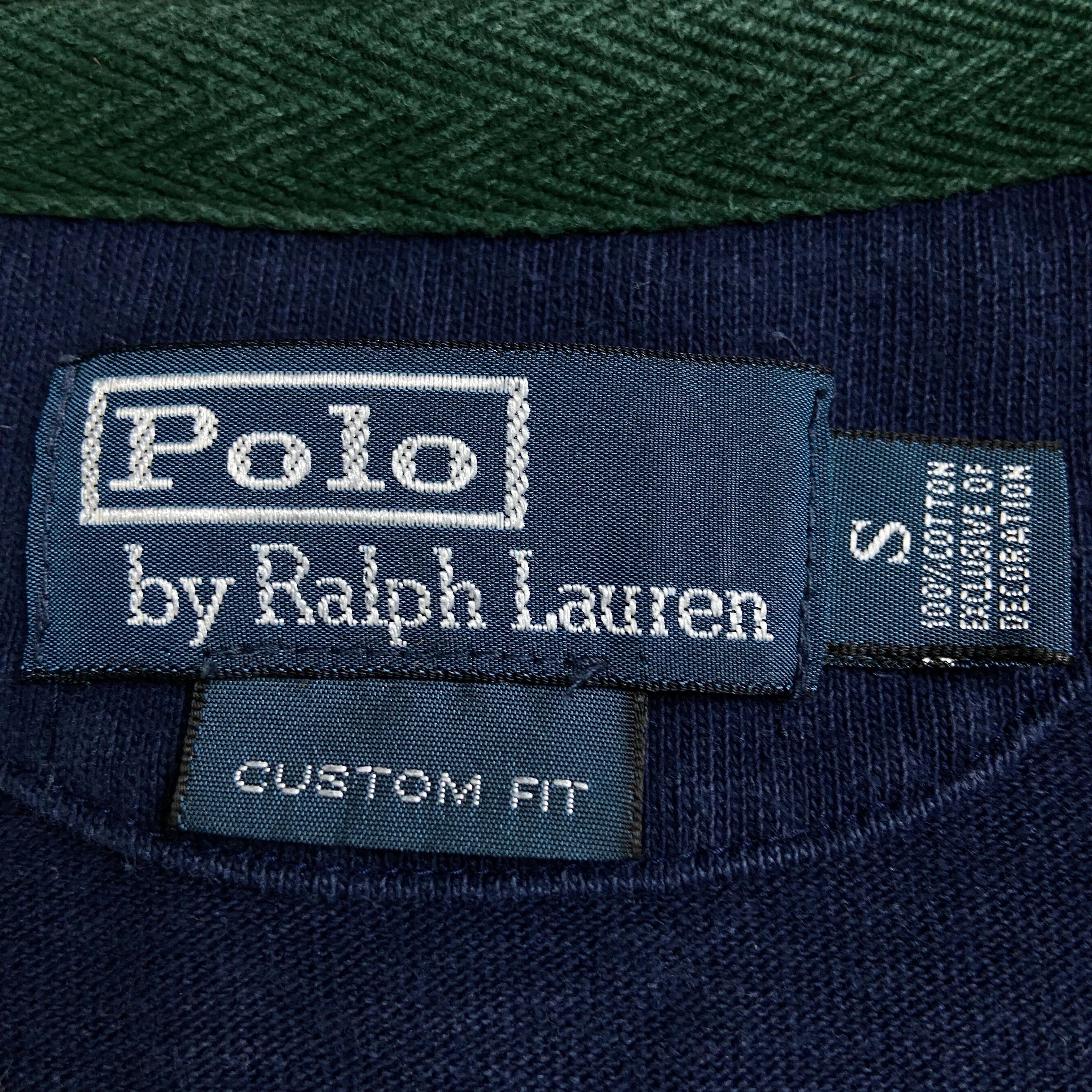 Polo Ralph Lauren × Ralph Lauren × Vintage Mens Rugby Sweatshirt Polo Ralph Lauren Vintage Size S Size US S / EU 44-46 / 1 - 5 Thumbnail