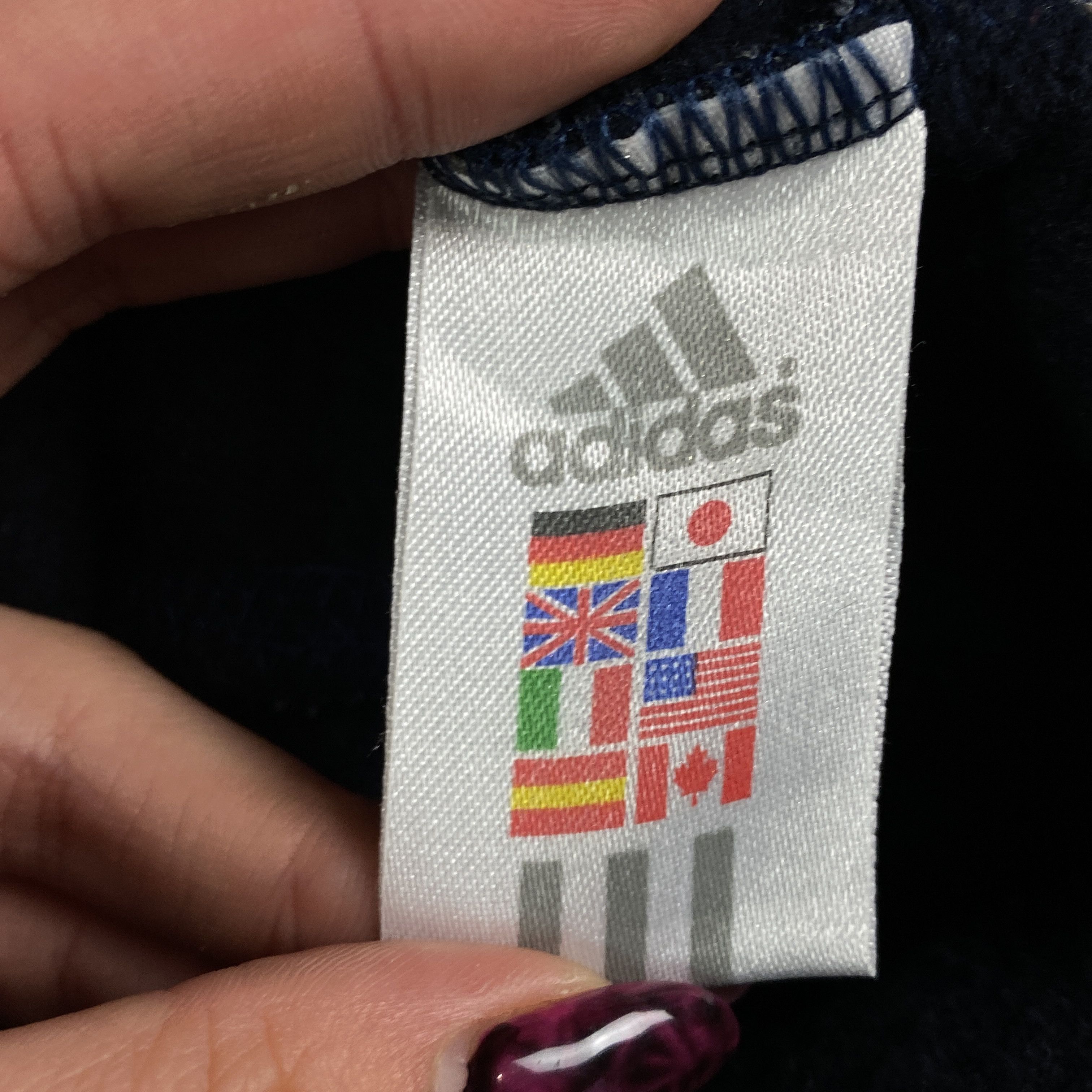 Adidas × Vintage Men’s Sweatshirt Long Sleeve Adidas Vintage Big Logo Size M Size US M / EU 48-50 / 2 - 5 Thumbnail