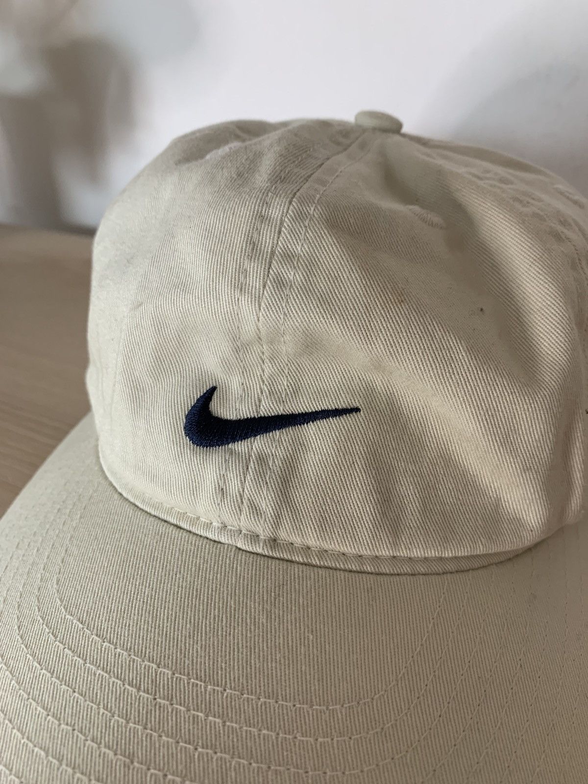 Vintage Vintage Nike Central Swoosh Cap Size ONE SIZE - 4 Thumbnail