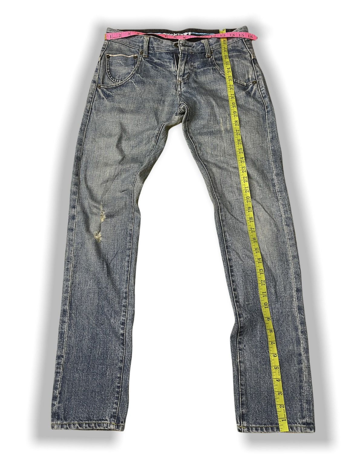 Other Distressed ARCHIVES Redline Selvedge Denim Jeans Size US 30 / EU 46 - 3 Thumbnail