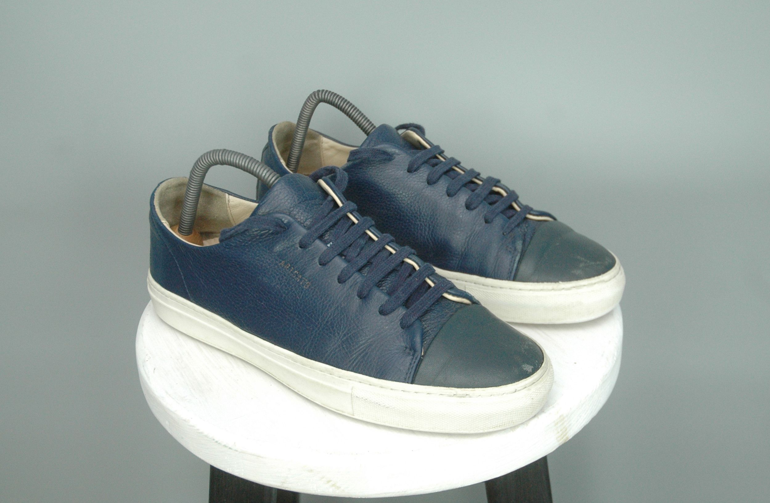 Axel Arigato Axel Arigato Cap Toe Leather Trainers Sneakers Size US 8 / EU 41 - 4 Thumbnail