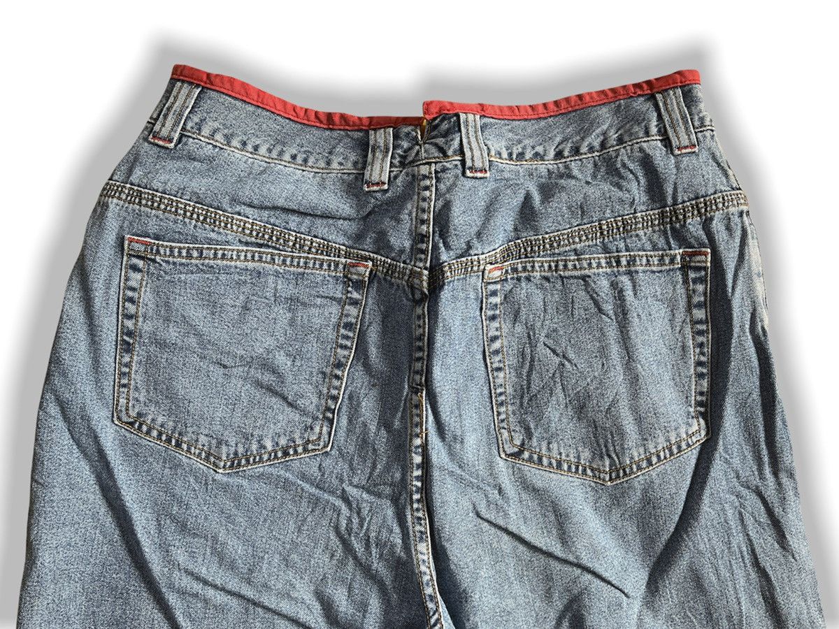 DKNY × Donna Karan × Vintage Vintage DKNY Classic Baggy Loose Cut Denim Jeans Size US 30 / EU 46 - 10 Thumbnail