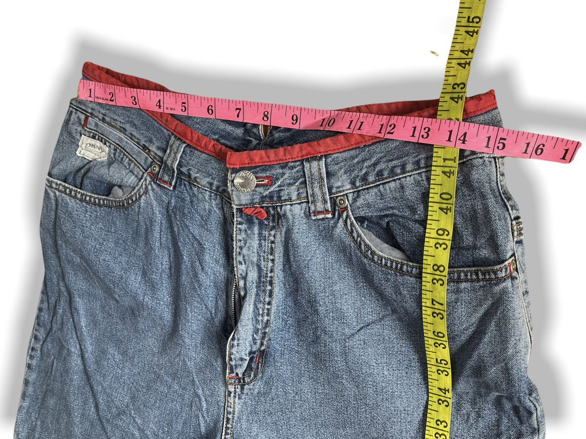 DKNY × Donna Karan × Vintage Vintage DKNY Classic Baggy Loose Cut Denim Jeans Size US 30 / EU 46 - 2 Thumbnail