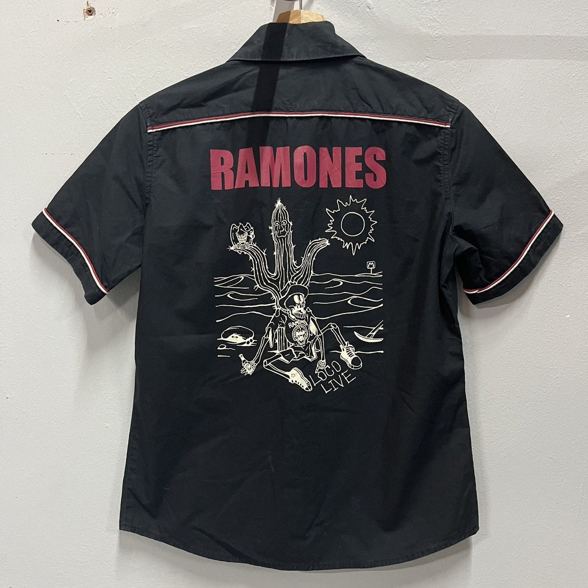 雰囲気抜群❗️】00s HYSTERIC GLAMOUR RAMONES シャツ トップス