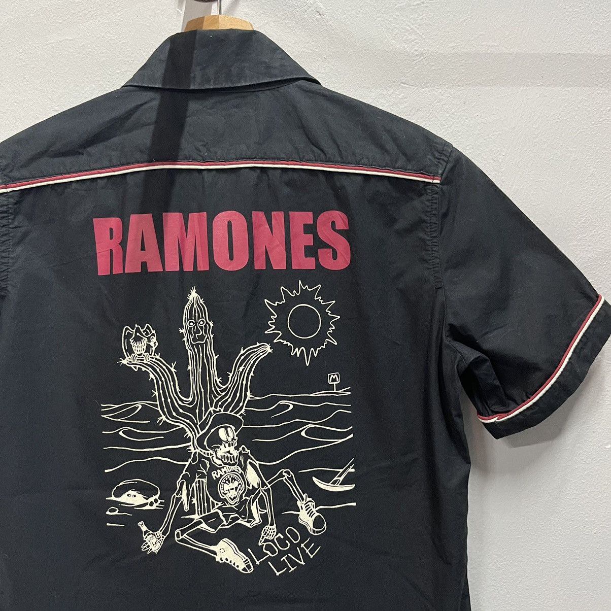 Hysteric Glamour RARE! Vintage Hysteric Glamour X Ramones work Shirt Size US S / EU 44-46 / 1 - 8 Thumbnail