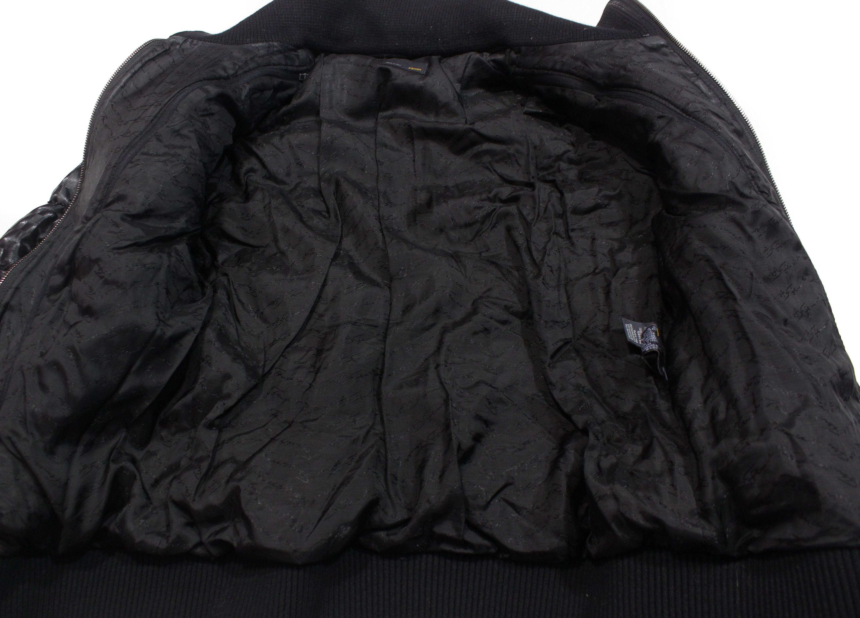 Fendi 00S "Bubble" Goose Down Distressed Jacket Vintage Size XS / US 0-2 / IT 36-38 - 4 Thumbnail