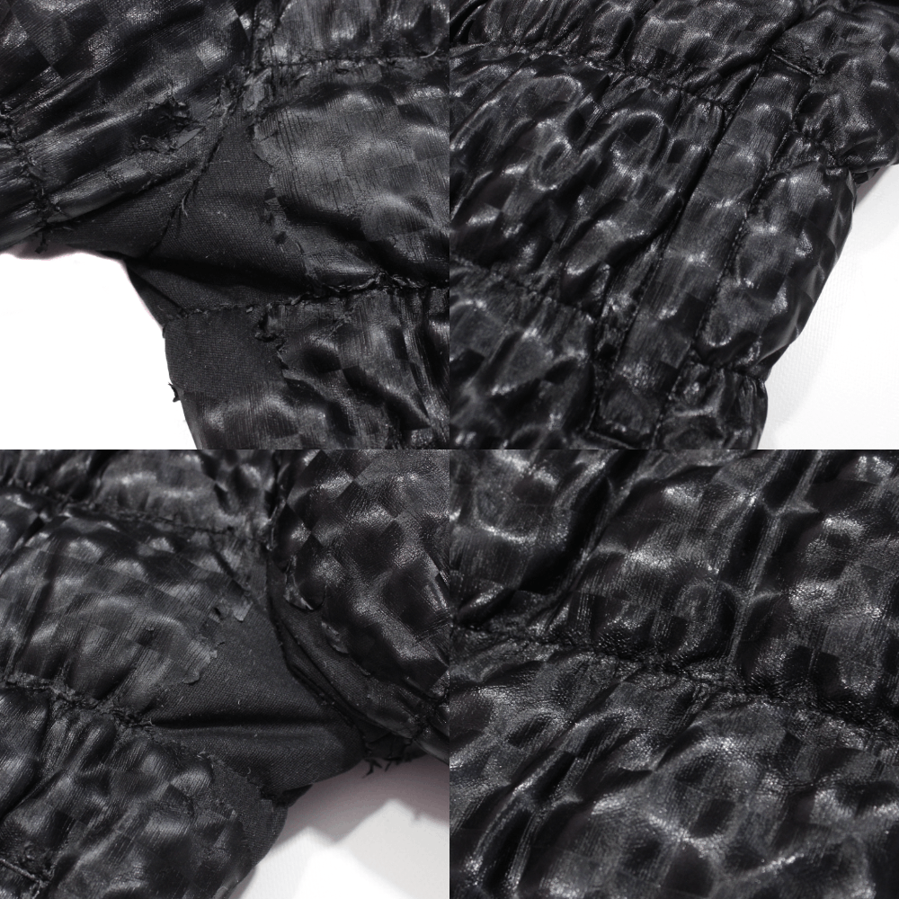 Fendi 00S "Bubble" Goose Down Distressed Jacket Vintage Size XS / US 0-2 / IT 36-38 - 10 Thumbnail