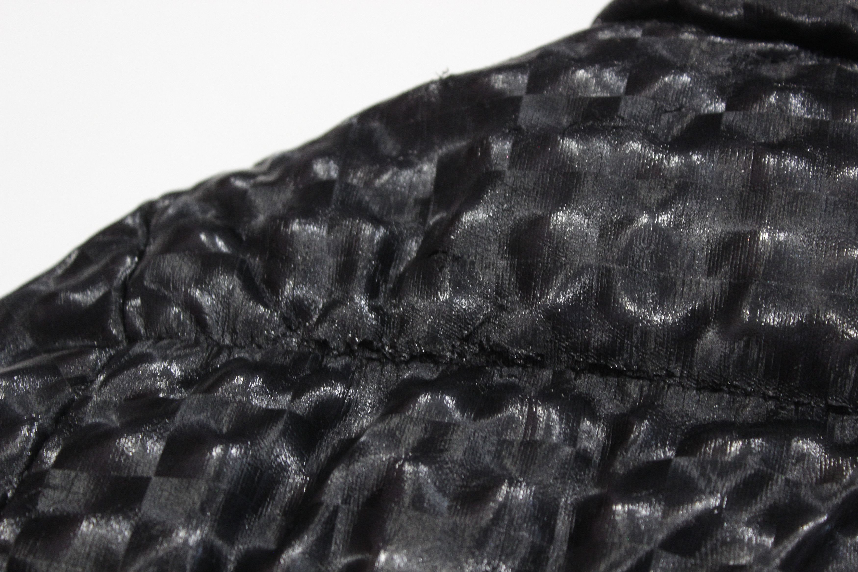 Fendi 00S "Bubble" Goose Down Distressed Jacket Vintage Size XS / US 0-2 / IT 36-38 - 8 Thumbnail
