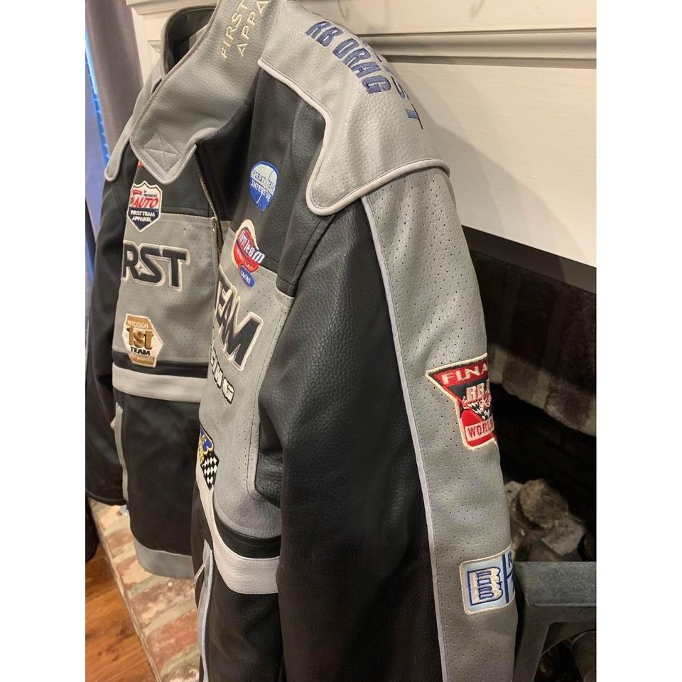 Unlisted RB Racing coat, First Team drag racing, size men’s XL | Grailed
