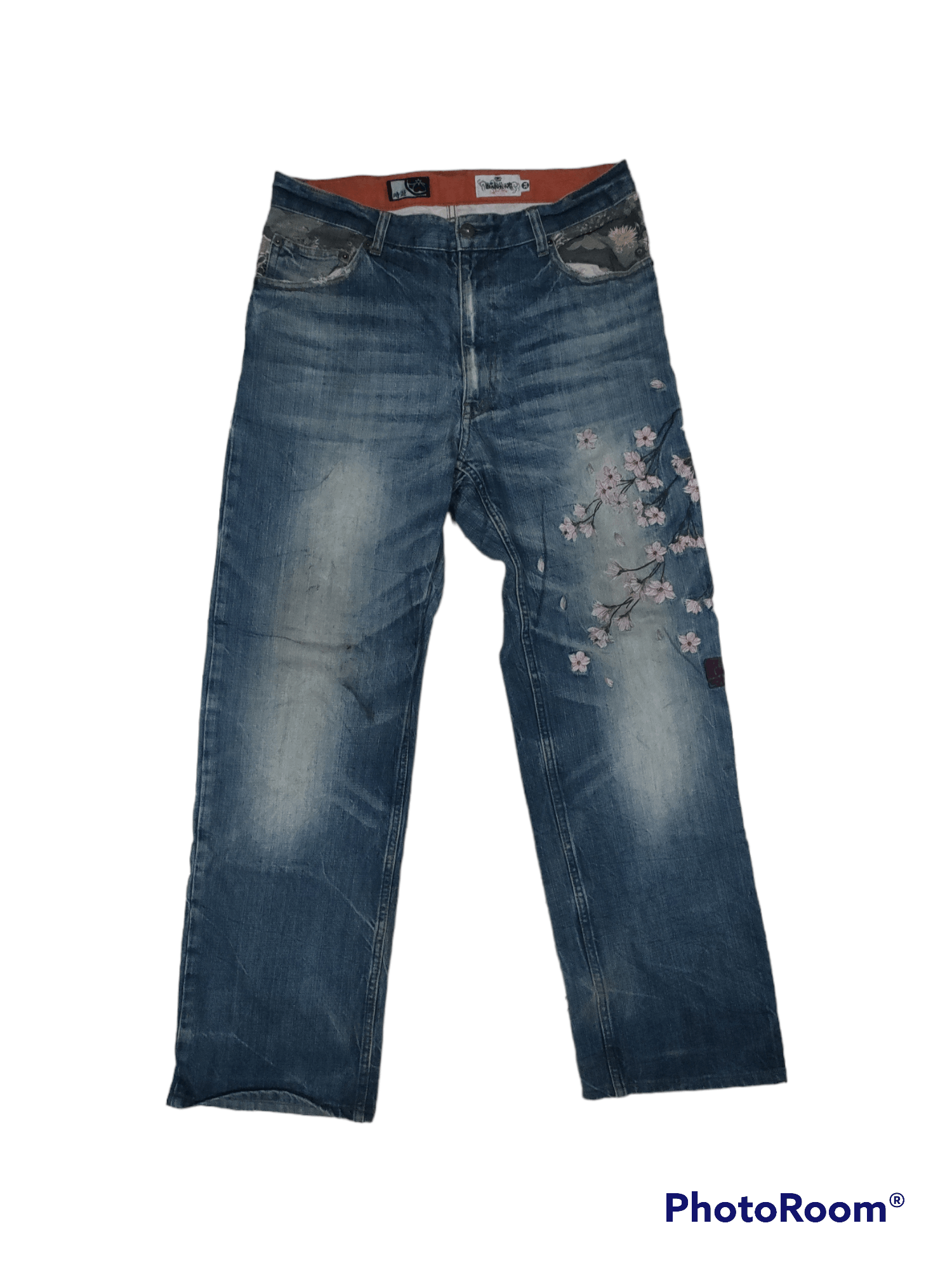If Six Was Nine × Japanese Brand Flare🔥Karakuri Tamashi Embroided Multipocket Size US 34 / EU 50 - 3 Thumbnail