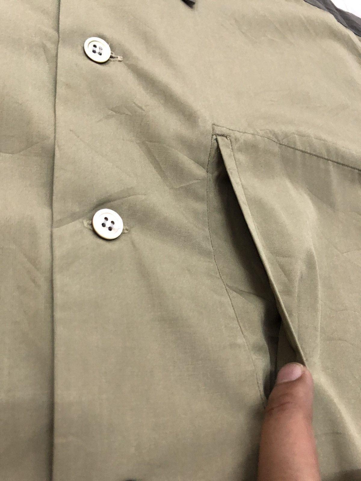 Issey Miyake Vintage Issey Miyake Studio Button Up Long Sleeve Shirt Size US L / EU 52-54 / 3 - 4 Thumbnail