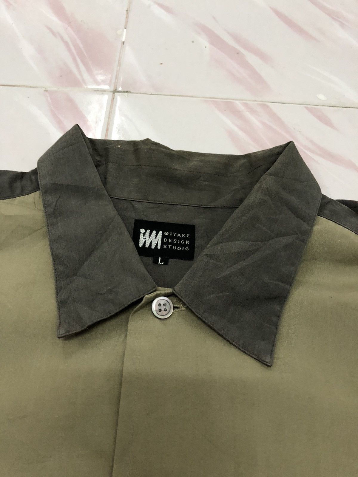 Issey Miyake Vintage Issey Miyake Studio Button Up Long Sleeve Shirt Size US L / EU 52-54 / 3 - 3 Thumbnail
