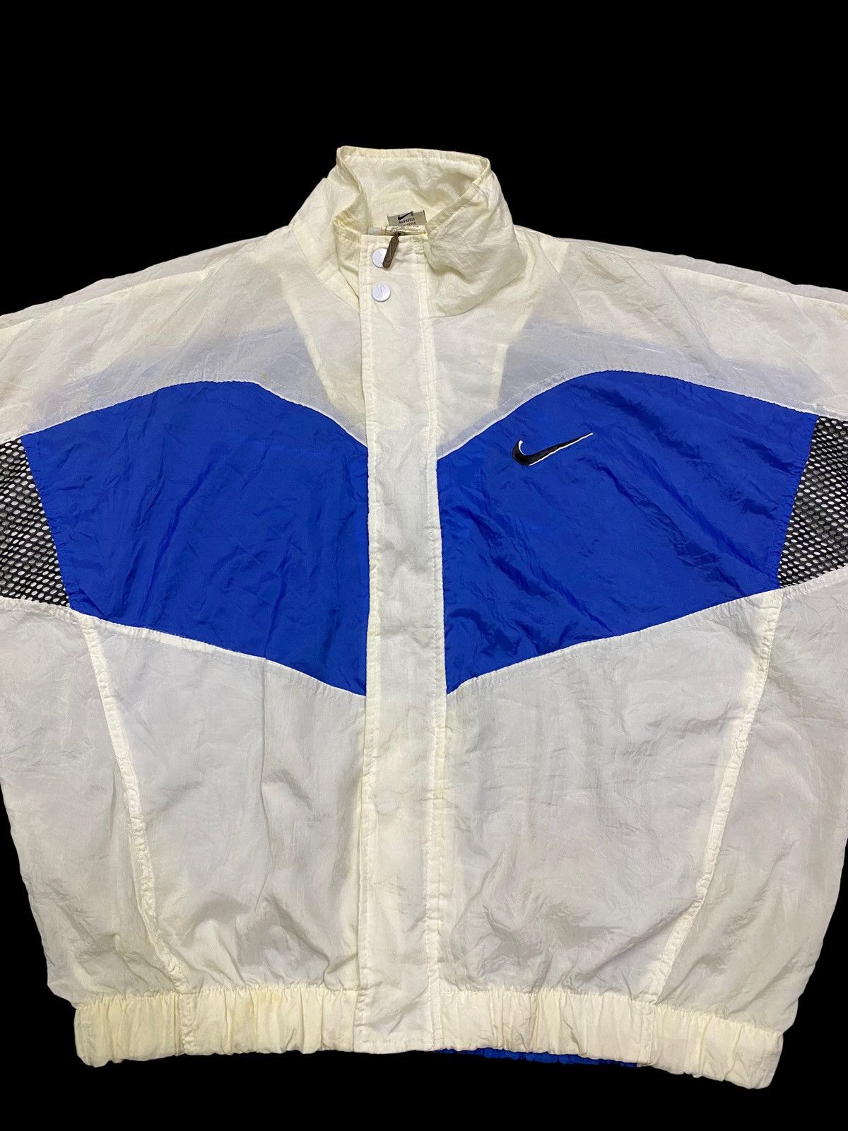 Vintage 90s Nike Swoosh Windbreaker Jacket