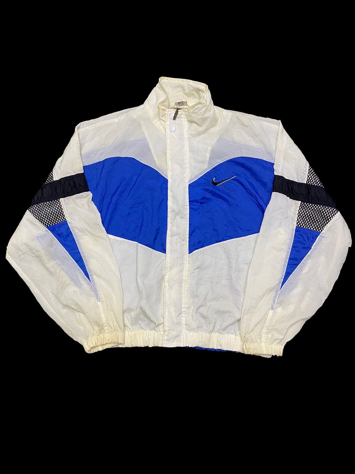 Vintage 90s Nike Swoosh Windbreaker Jacket