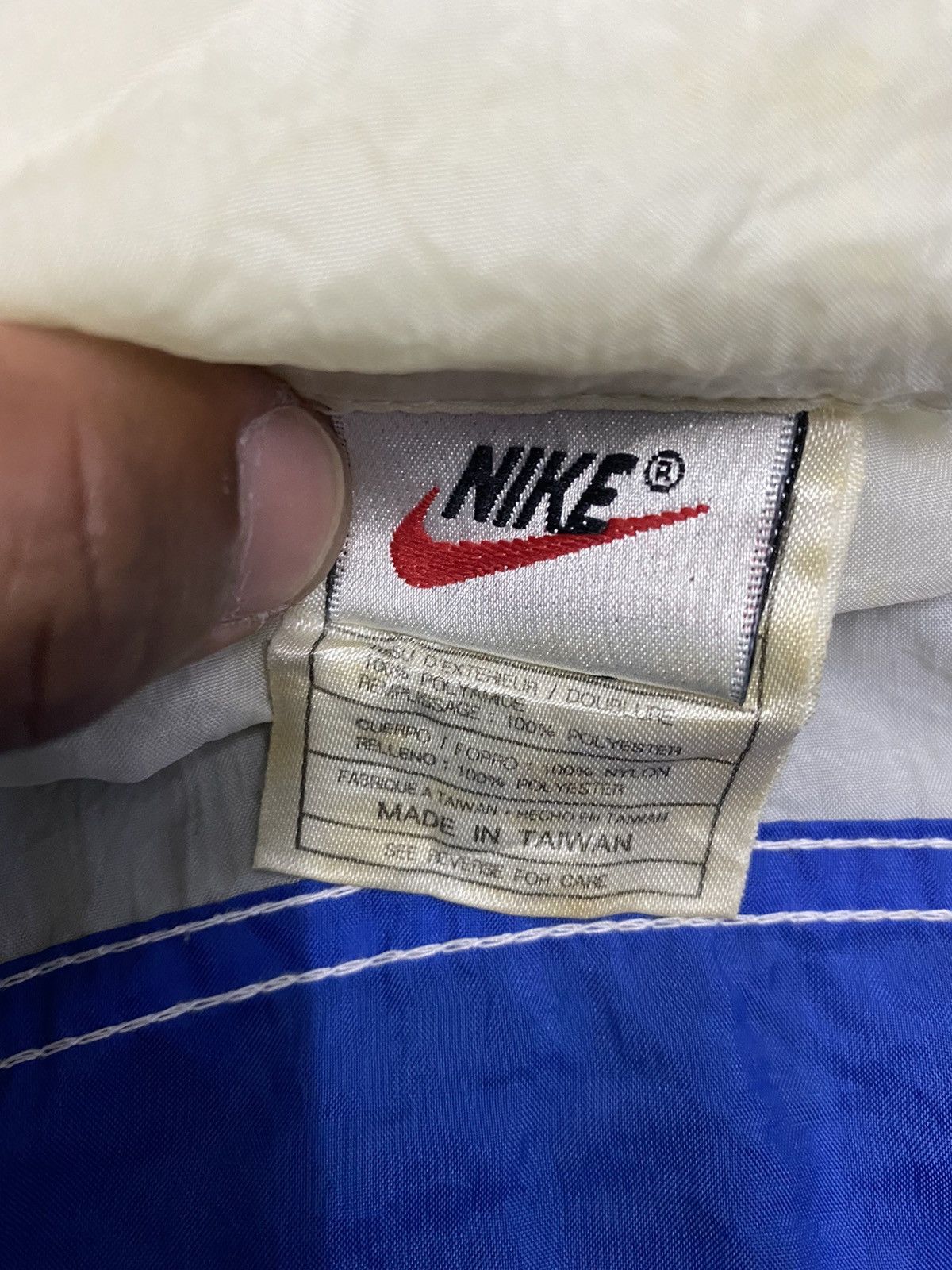 Vintage 90s Nike Swoosh Windbreaker Jacket