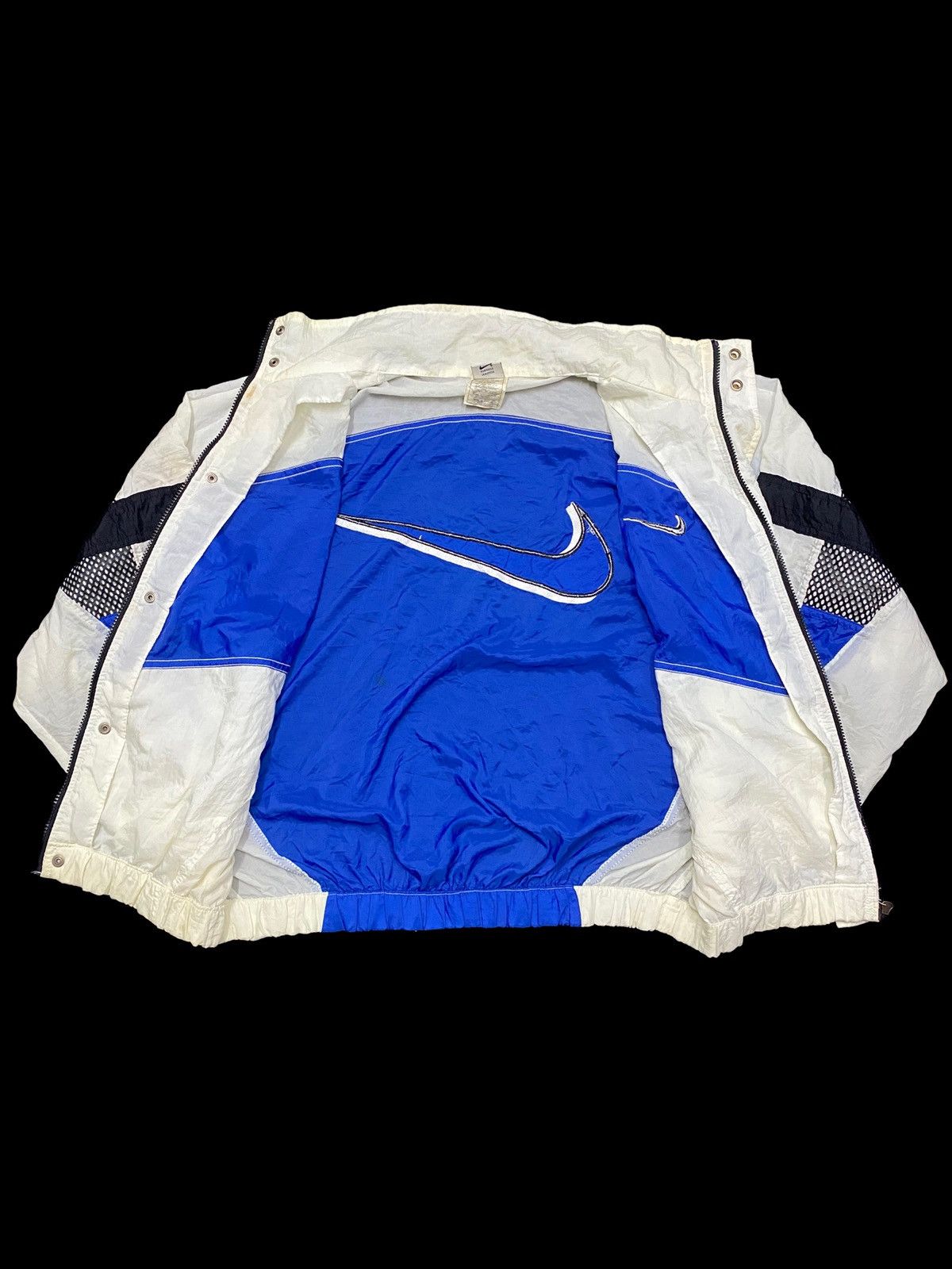 Vintage 90s Nike Swoosh Windbreaker Jacket