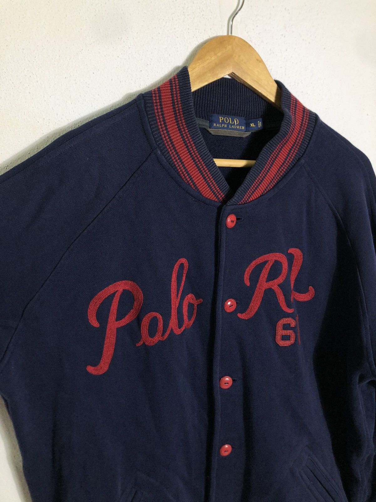 Polo Ralph Lauren Polo RL 61 Varsity Jacket Size US XL / EU 56 / 4 - 3 Thumbnail