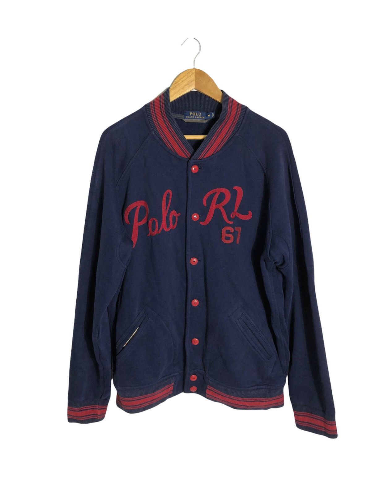 Polo Ralph Lauren Polo RL 61 Varsity Jacket Size US XL / EU 56 / 4 - 1 Thumbnail