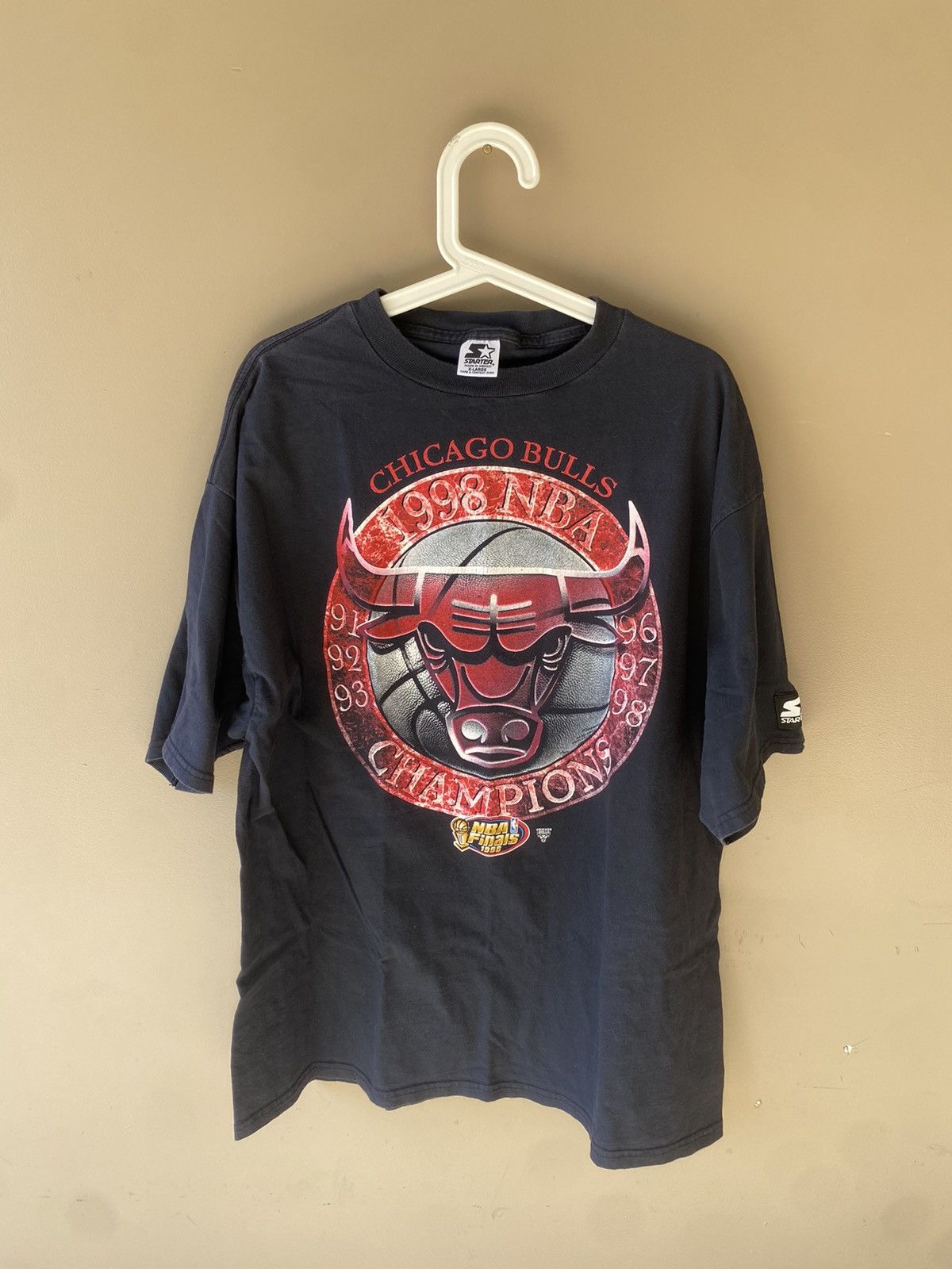 1998 Chicago Bulls Championship Tee
