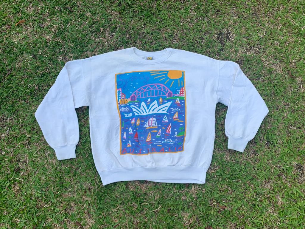 Man Made In Australia 🔥Best Offer🔥Vintage Art & Design Sweatshirt Australia Size US M / EU 48-50 / 2 - 3 Thumbnail