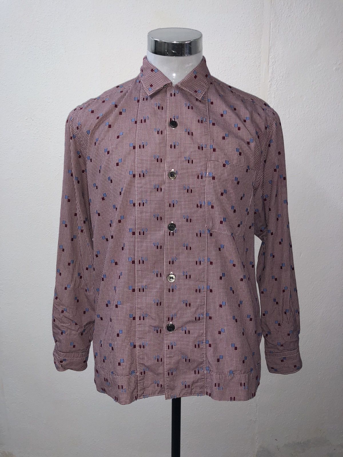 Comme des Garcons AW02 Comme Des Garcons Small Box Longsleeve Shirt Size US L / EU 52-54 / 3 - 2 Thumbnail