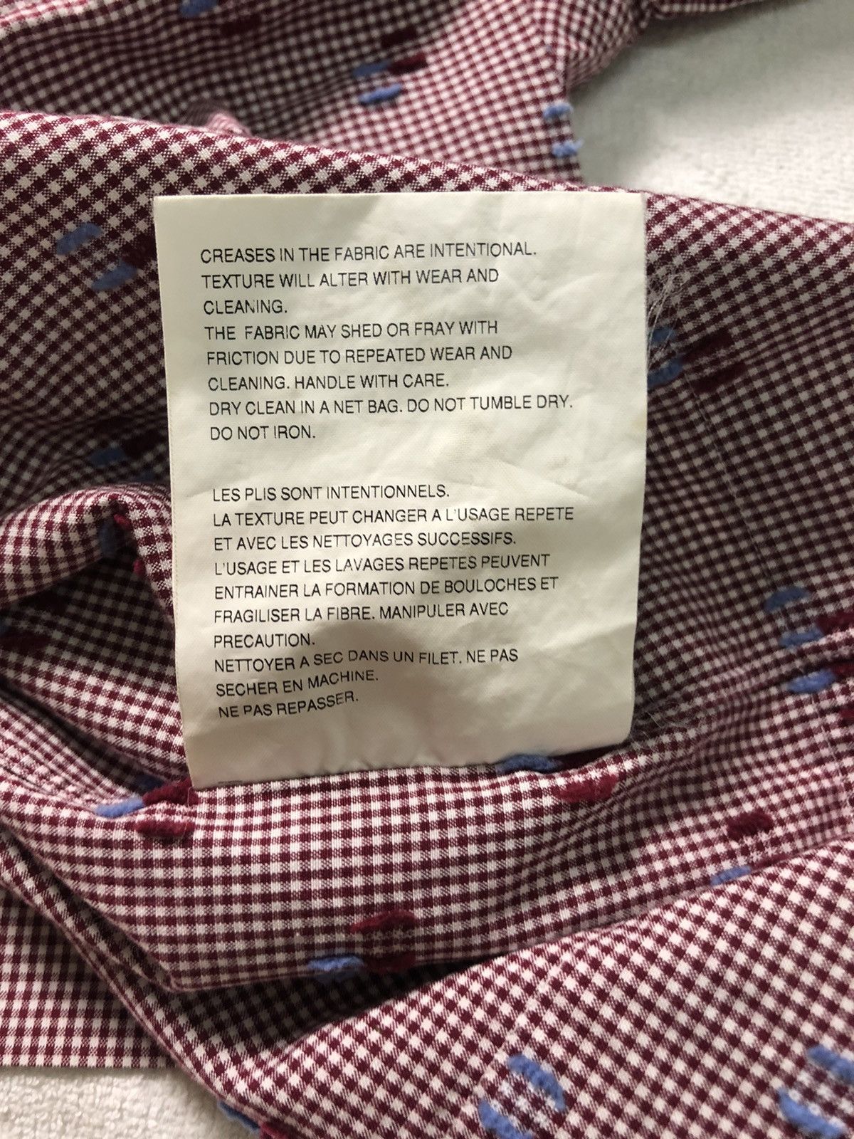Comme des Garcons AW02 Comme Des Garcons Small Box Longsleeve Shirt Size US L / EU 52-54 / 3 - 10 Thumbnail