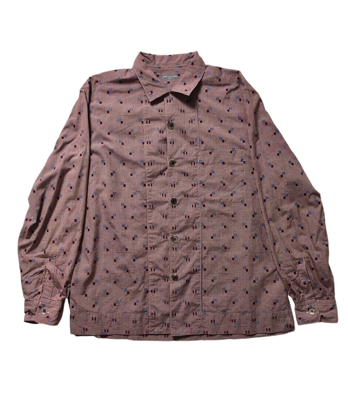 Comme des Garcons AW02 Comme Des Garcons Small Box Longsleeve Shirt Size US L / EU 52-54 / 3 - 1 Thumbnail