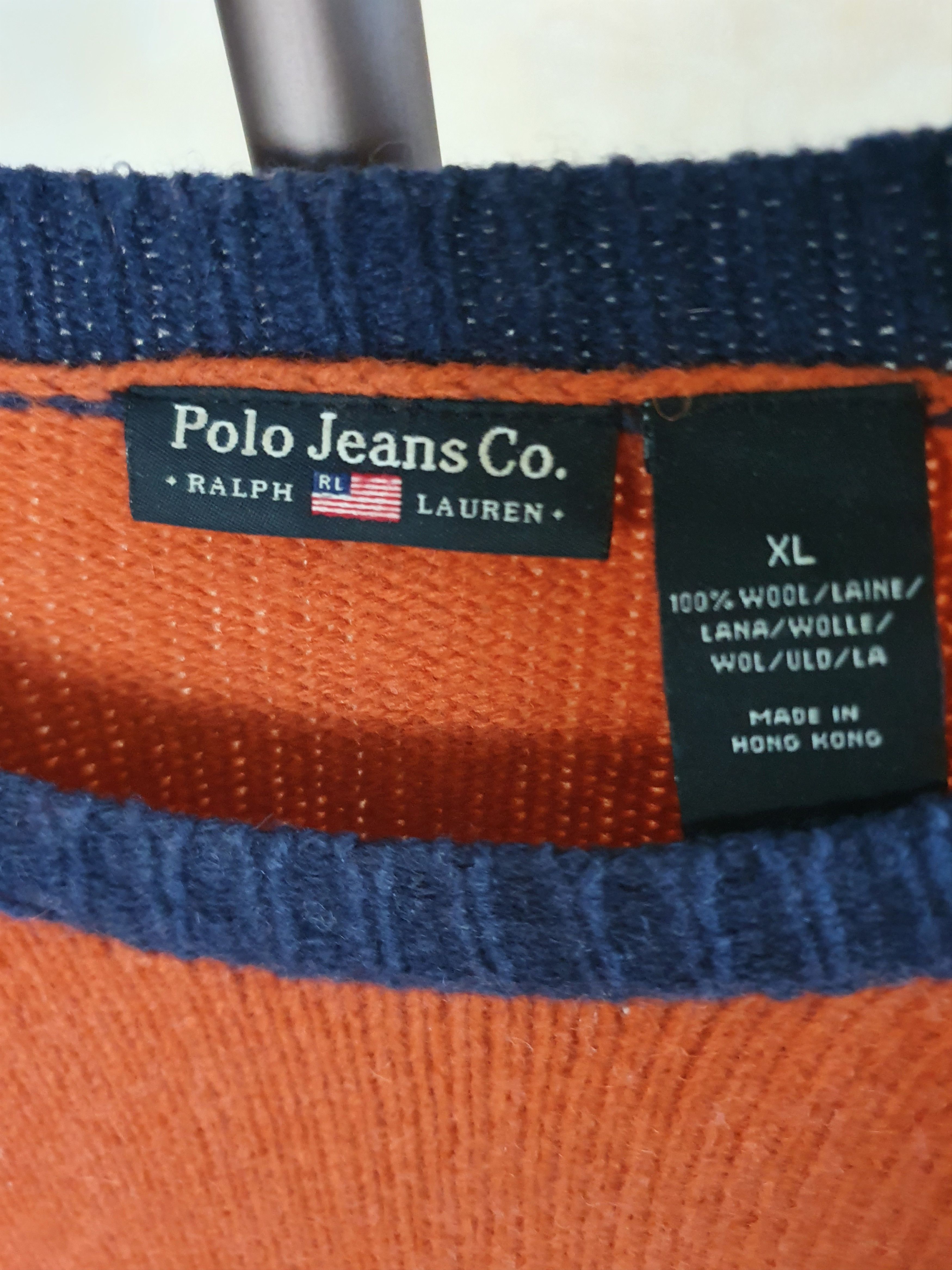 Polo Ralph Lauren Polo Jeans Company RL-47 wool sweater Hong Kong,sz XL Size US XL / EU 56 / 4 - 7 Thumbnail
