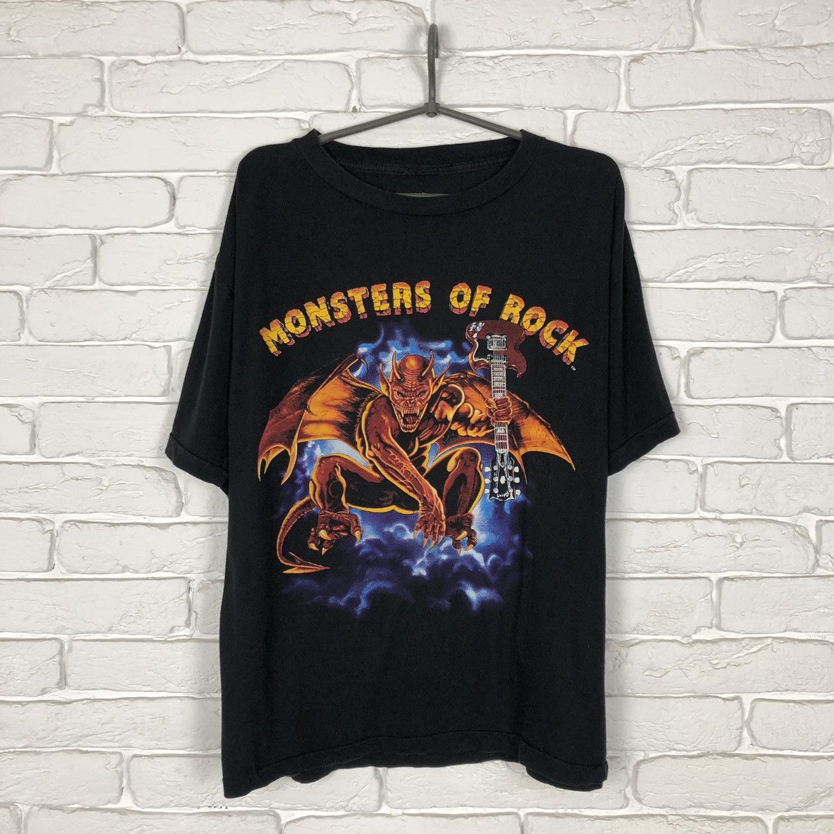 Band Tees × Vintage Monsters of Rock 90’s vintage tee t shirt Size US XL / EU 56 / 4 - 1 Thumbnail