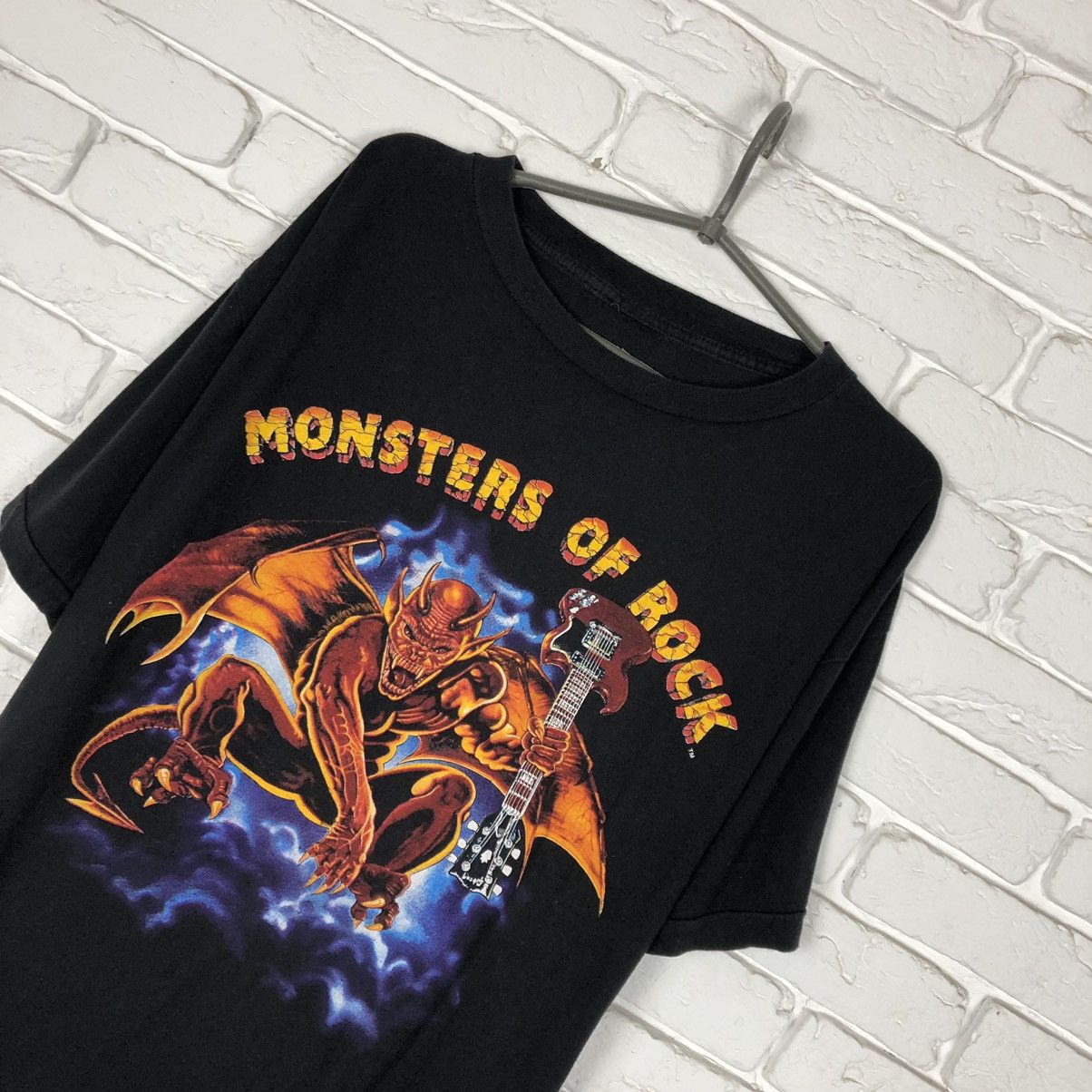 Band Tees × Vintage Monsters of Rock 90’s vintage tee t shirt Size US XL / EU 56 / 4 - 3 Thumbnail
