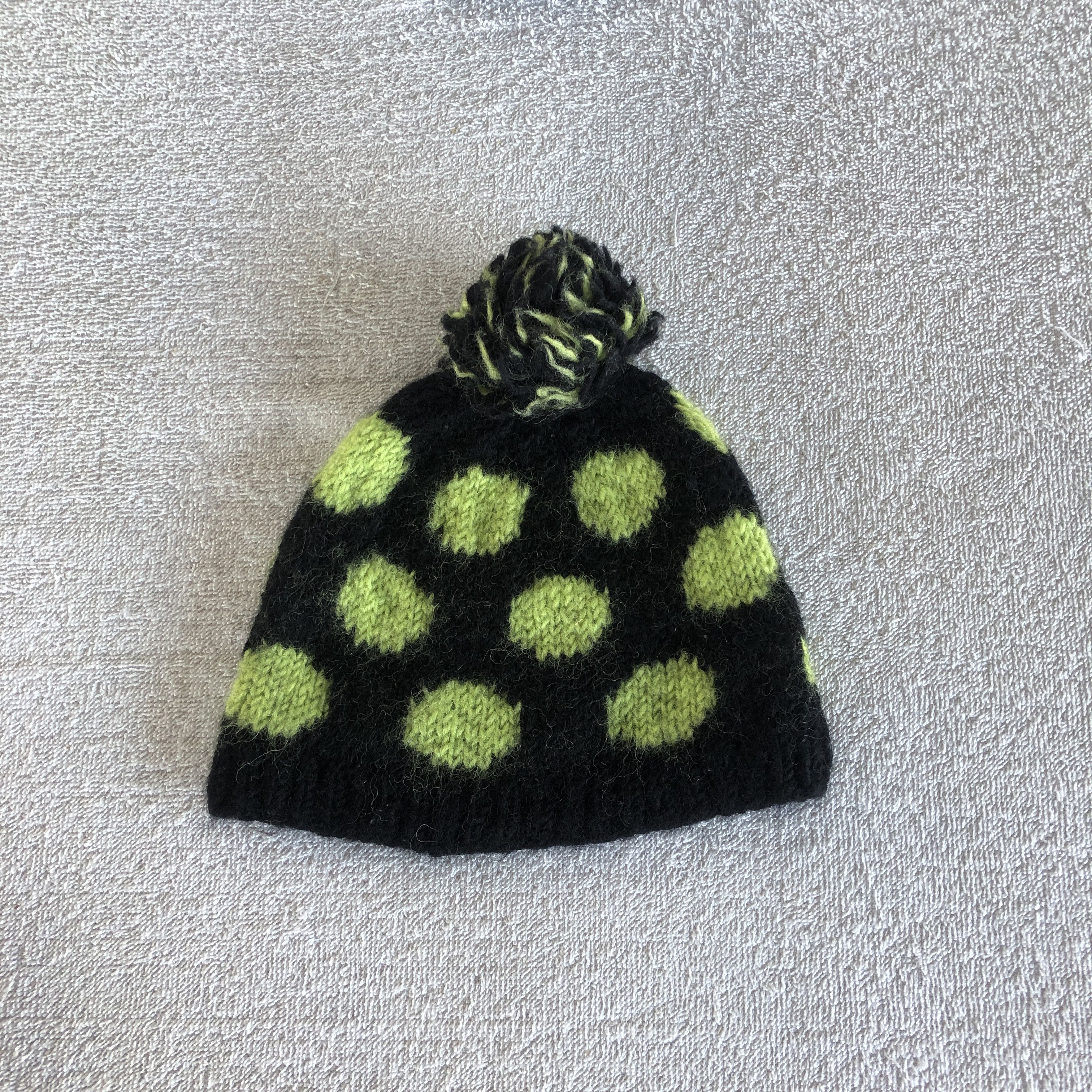 Vintage Multi Color Beanie Unknown Snow Caps Wool Hats