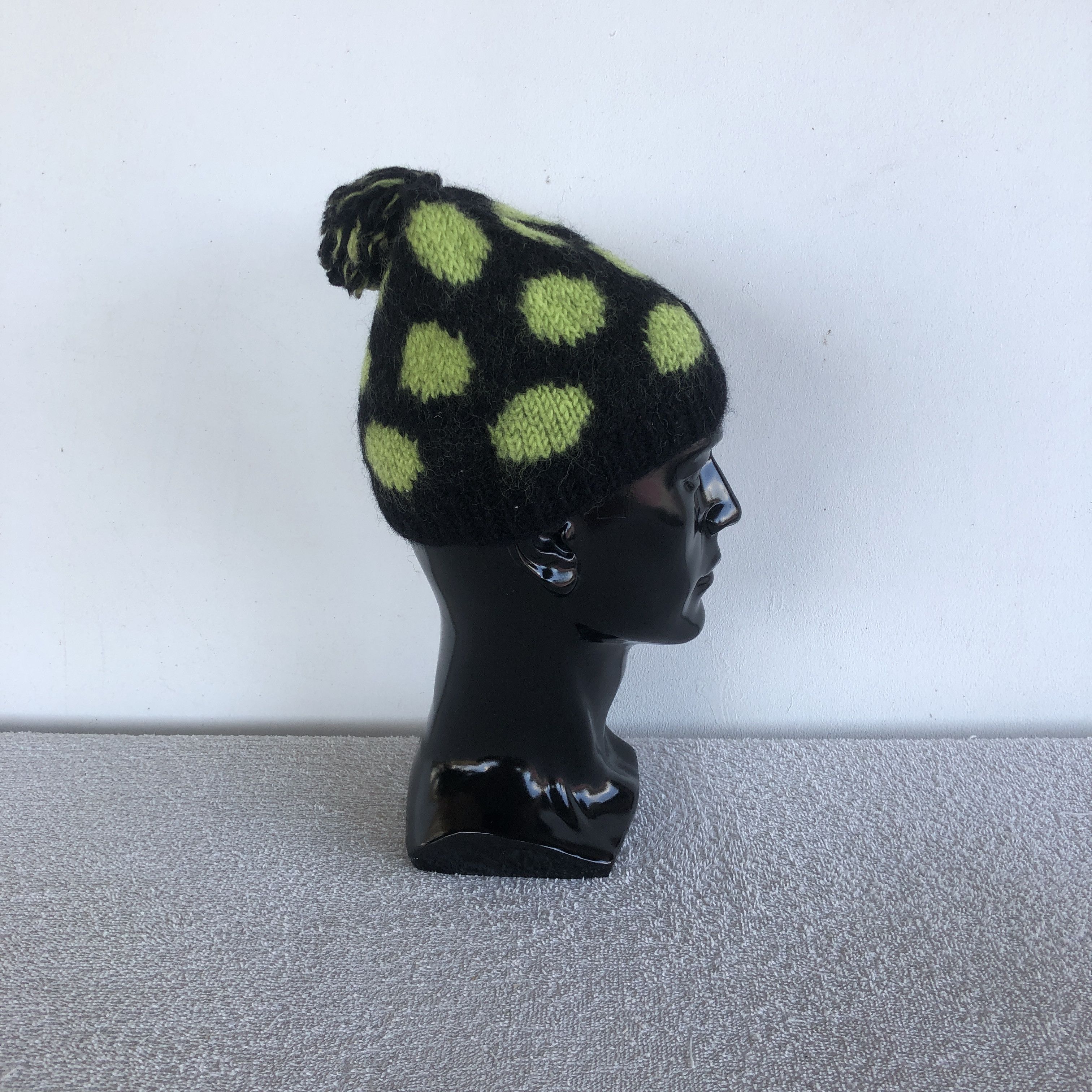 Vintage Multi Color Beanie Unknown Snow Caps Wool Hats