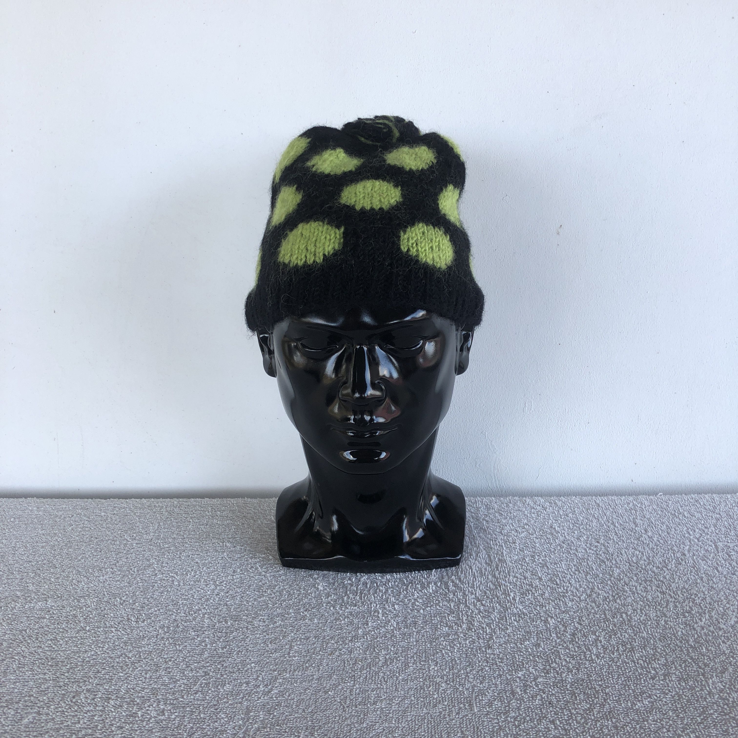 Vintage Multi Color Beanie Unknown Snow Caps Wool Hats