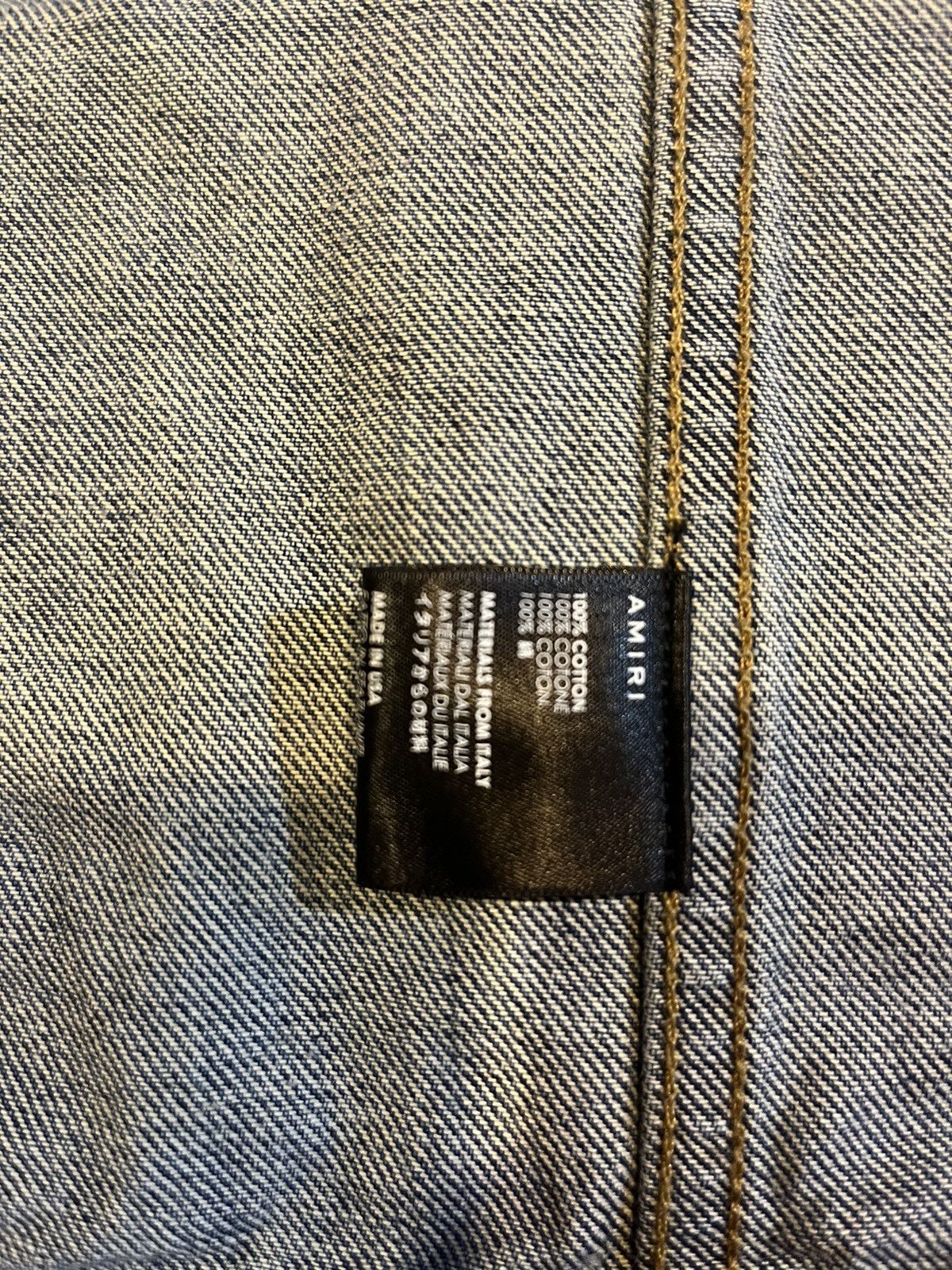 Amiri Amiri Denim Wrangler jacket Size US M / EU 48-50 / 2 - 2 Thumbnail