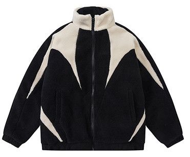 Python Oversized Zip-up Fleece