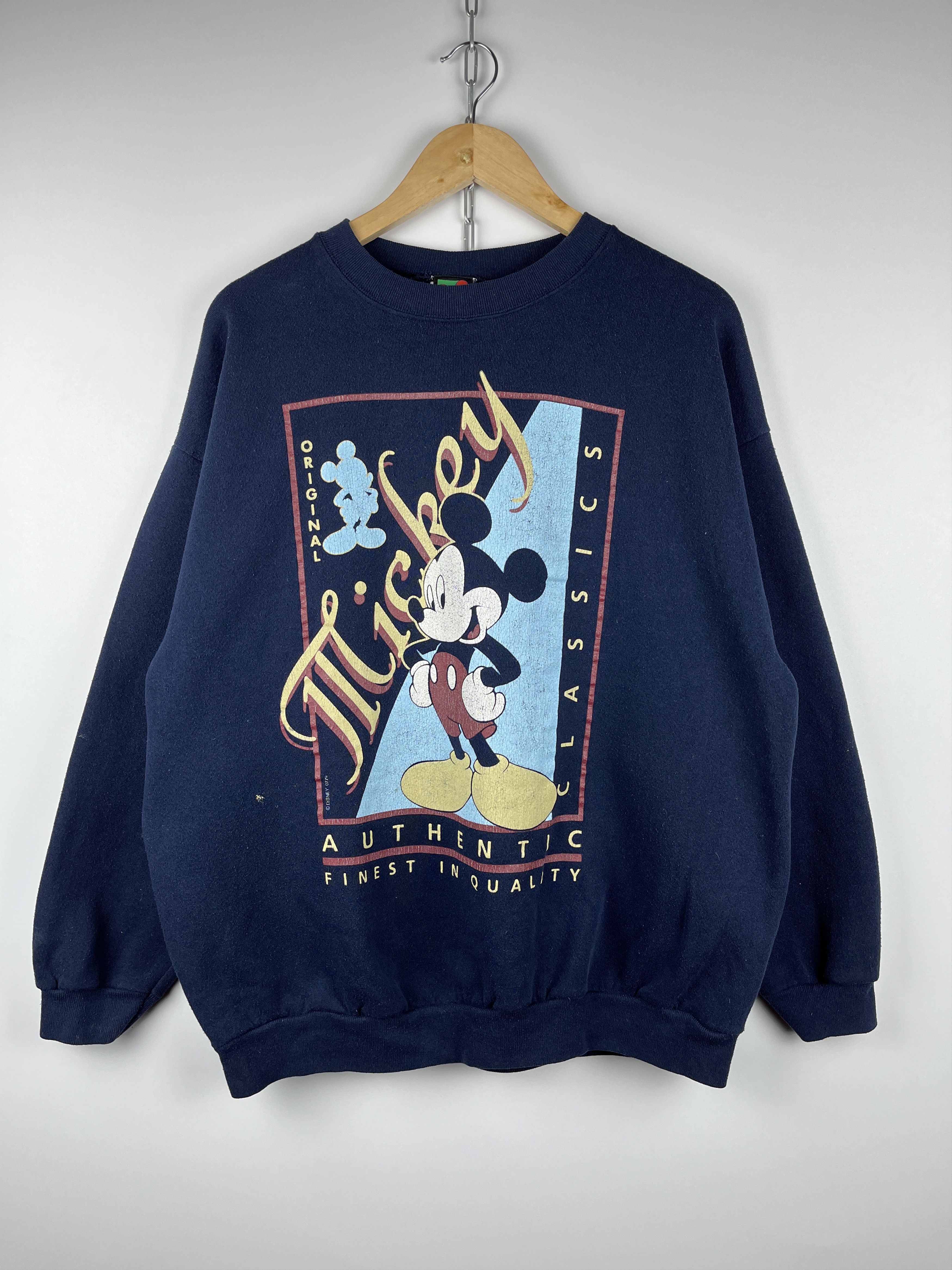 Disney 90's Mickey Mouse Disney Vintage Sweatshirt Size US M / EU 48-50 / 2 - 1 Thumbnail
