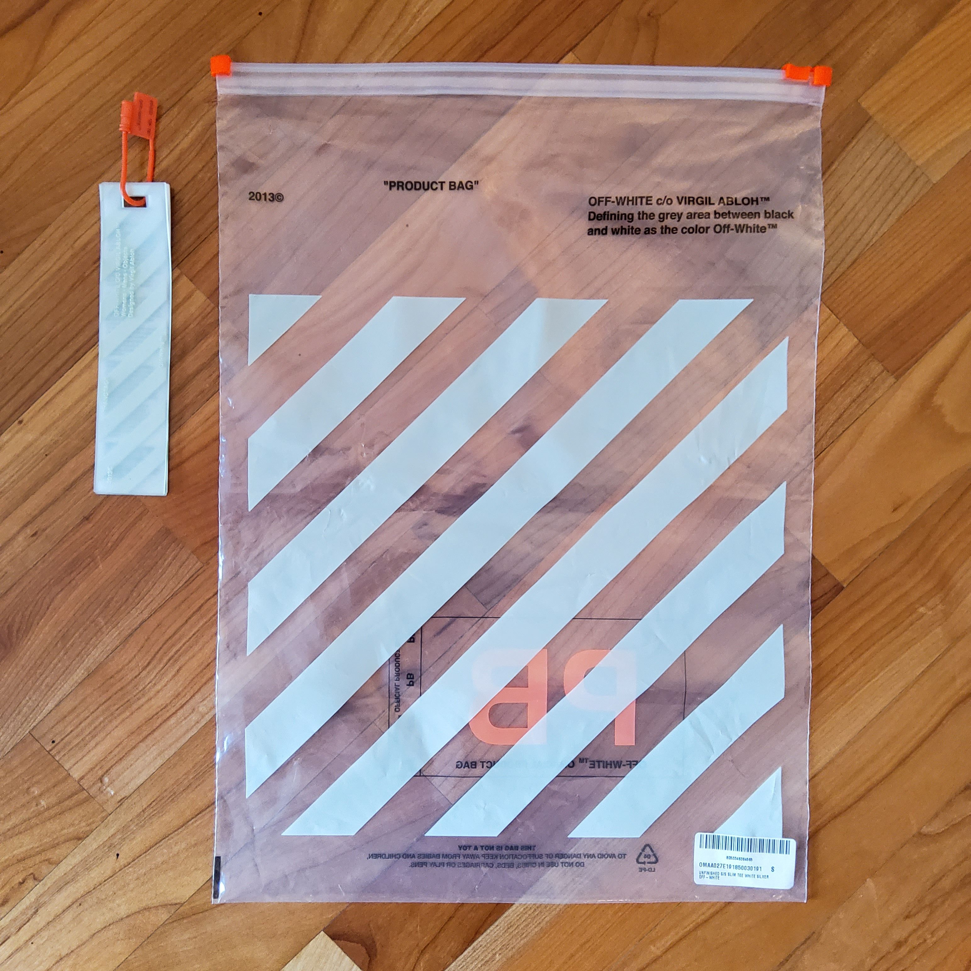 Off White Unfinished tee Tops