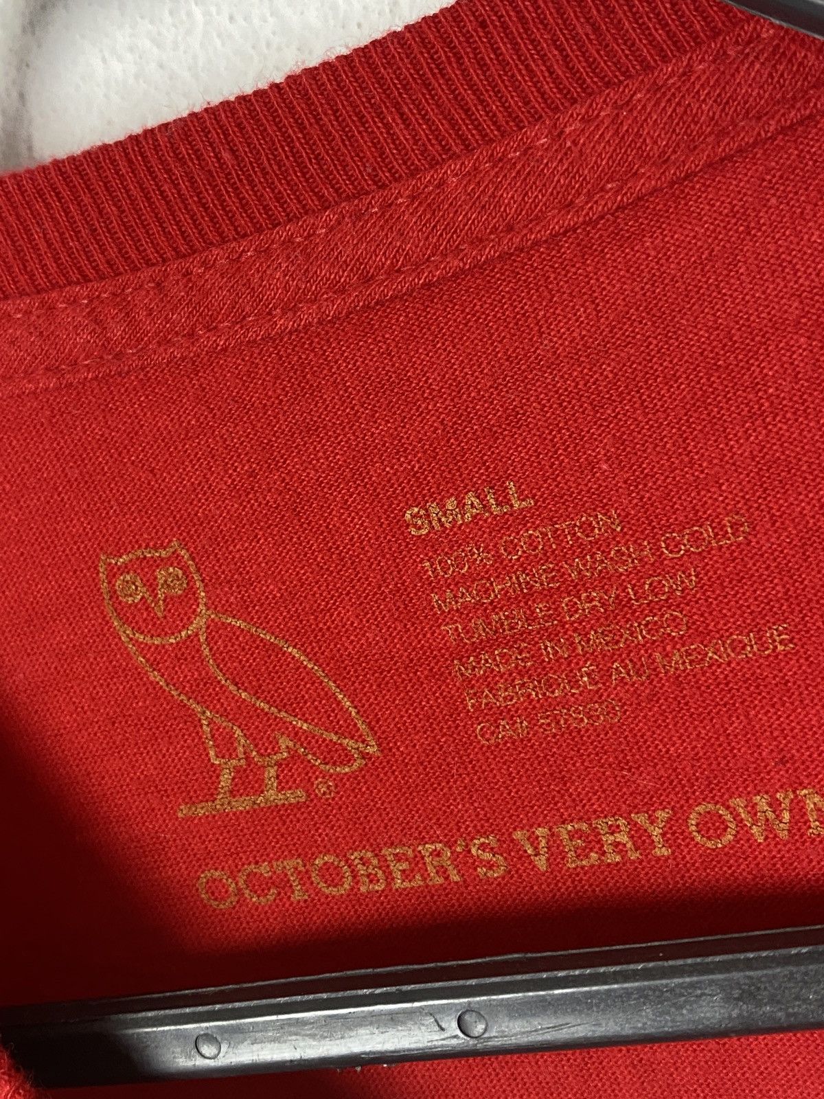 October's Very Own Octobers Very Own OVO Owl Logo T-Shirt In Red Size US S / EU 44-46 / 1 - 5 Thumbnail